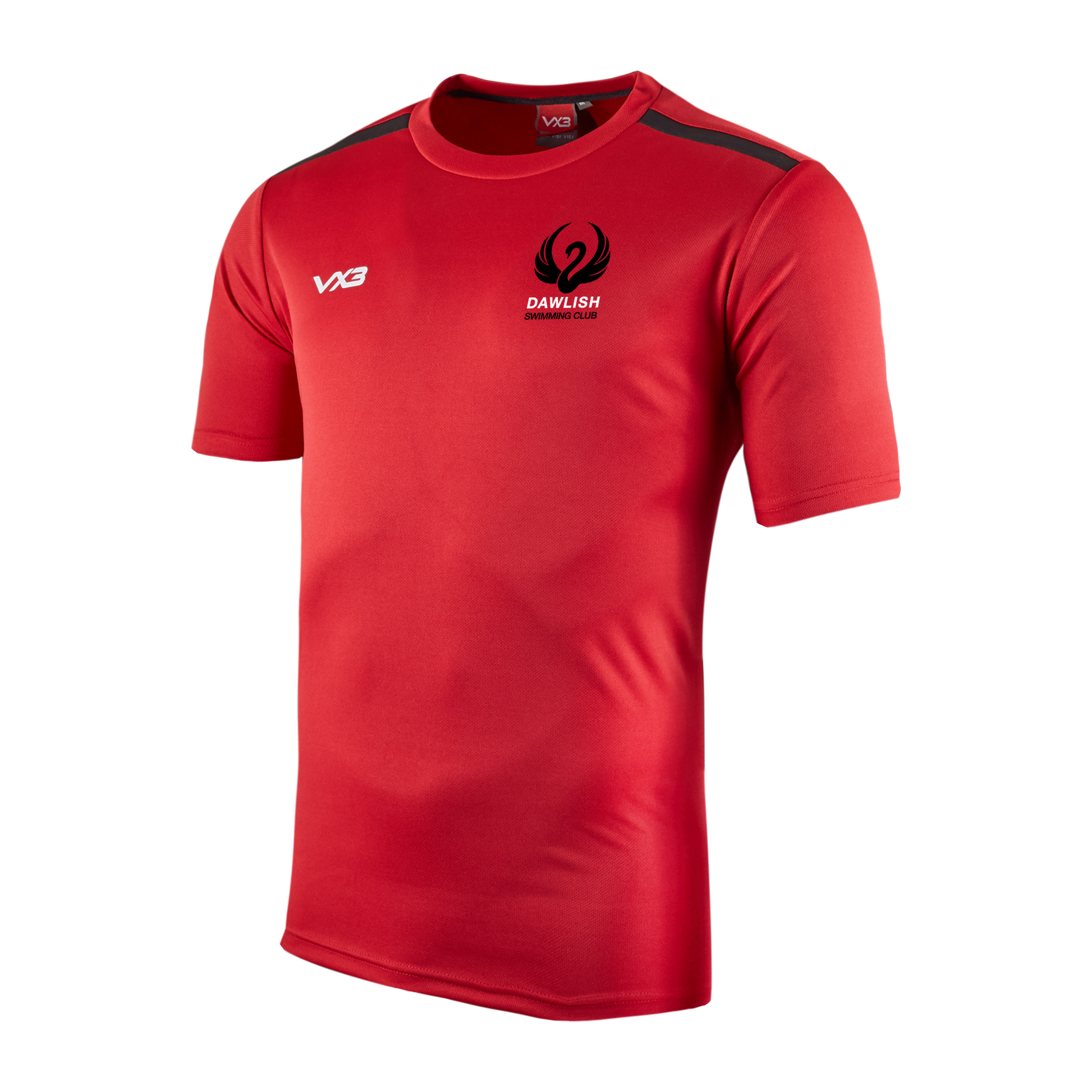 Dawlish Swimming Club Red Fortis Tee