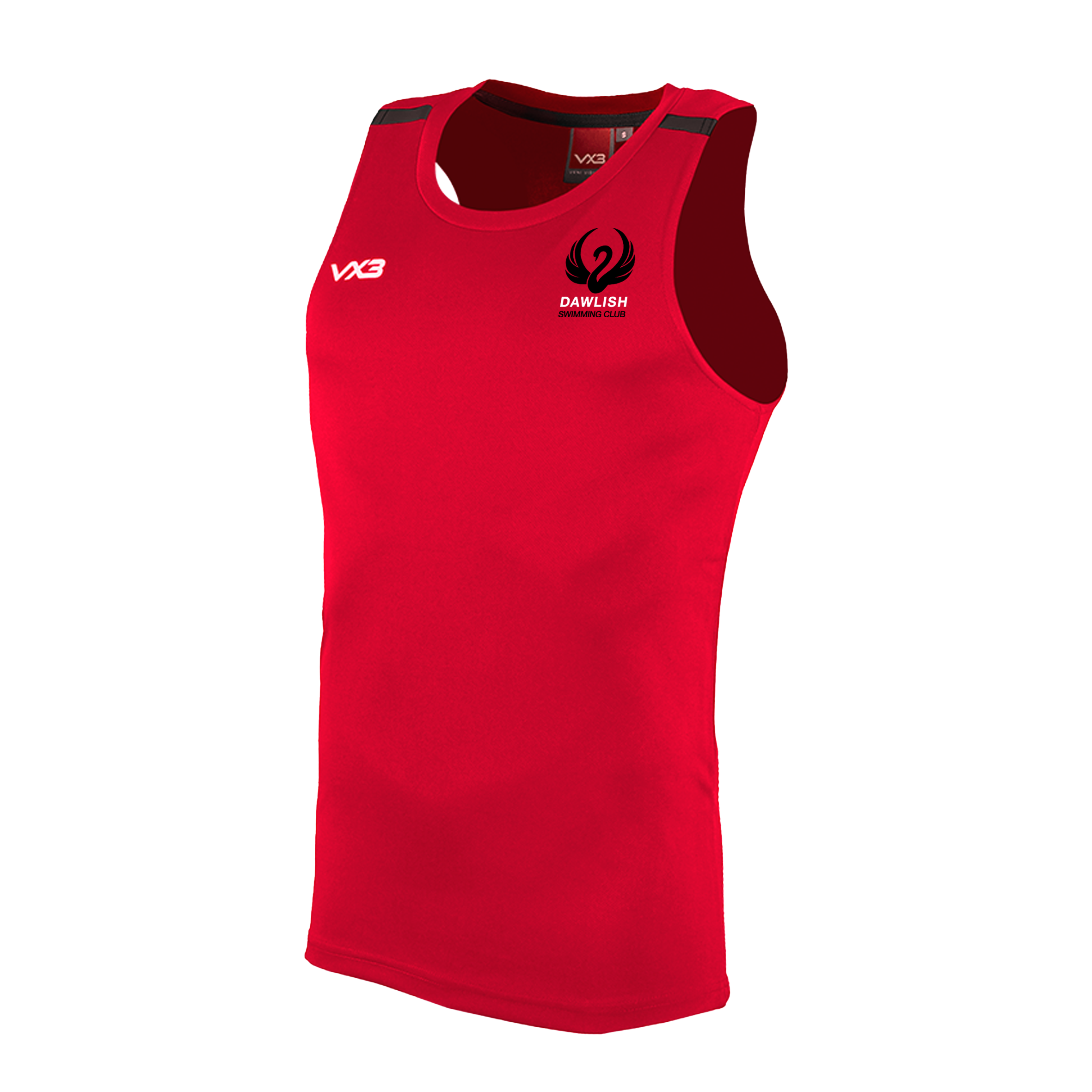 Dawlish Swimming Club Red Fortis Vest