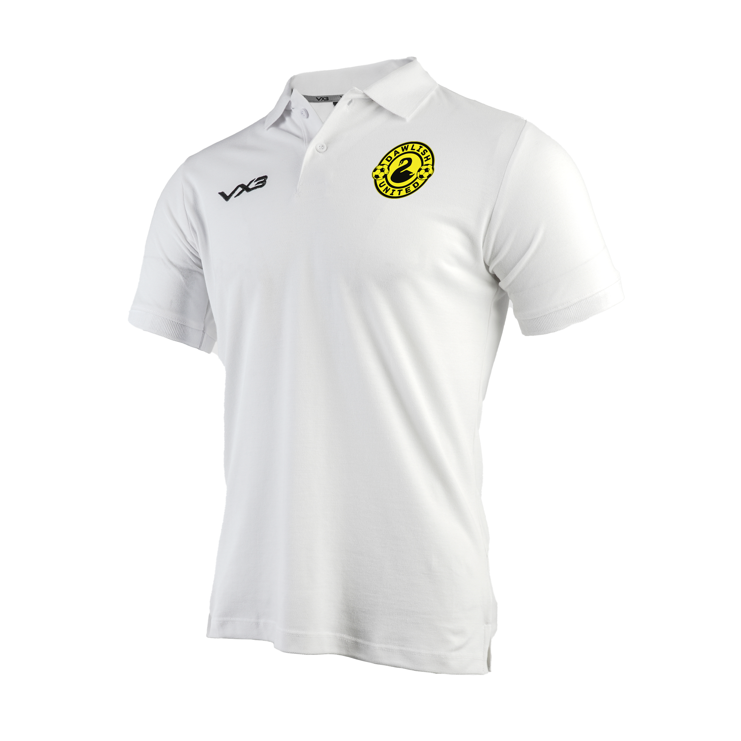 Dawlish United FC Primus Polo Shirt White