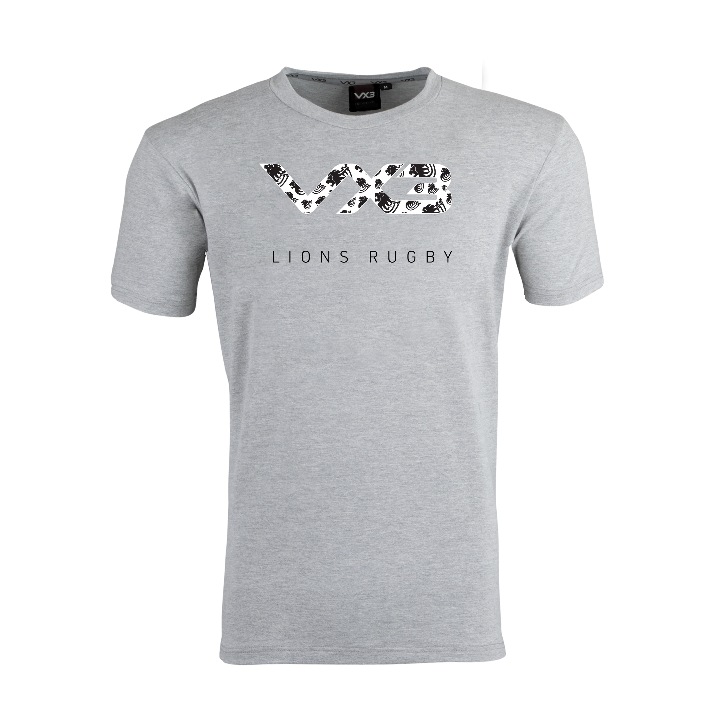 Deal & Betteshanger Rugby Marl Grey/Black Badge Invicta Tee