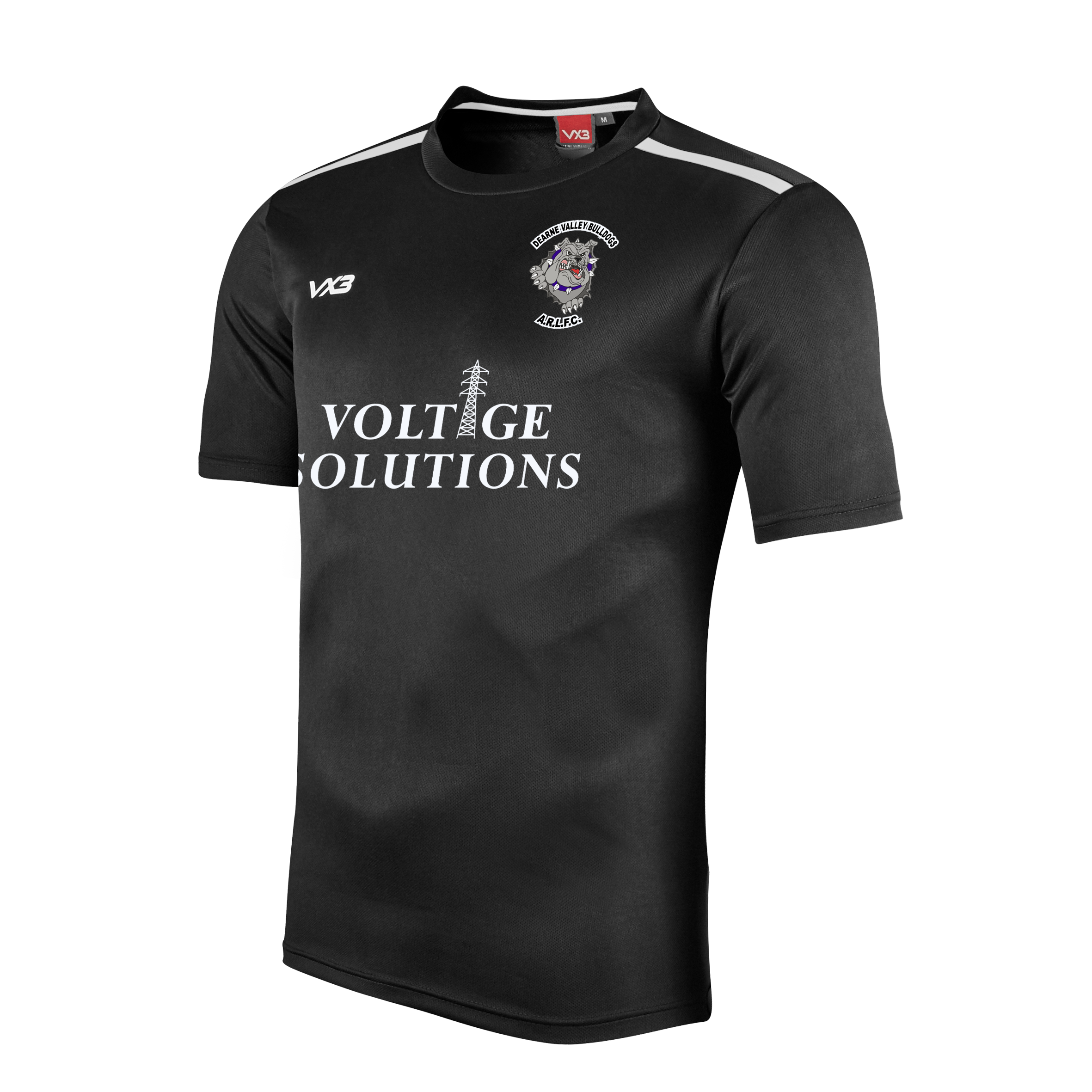 Dearne Valley Bulldogs Fortis Youth Tee - Sponsor Print