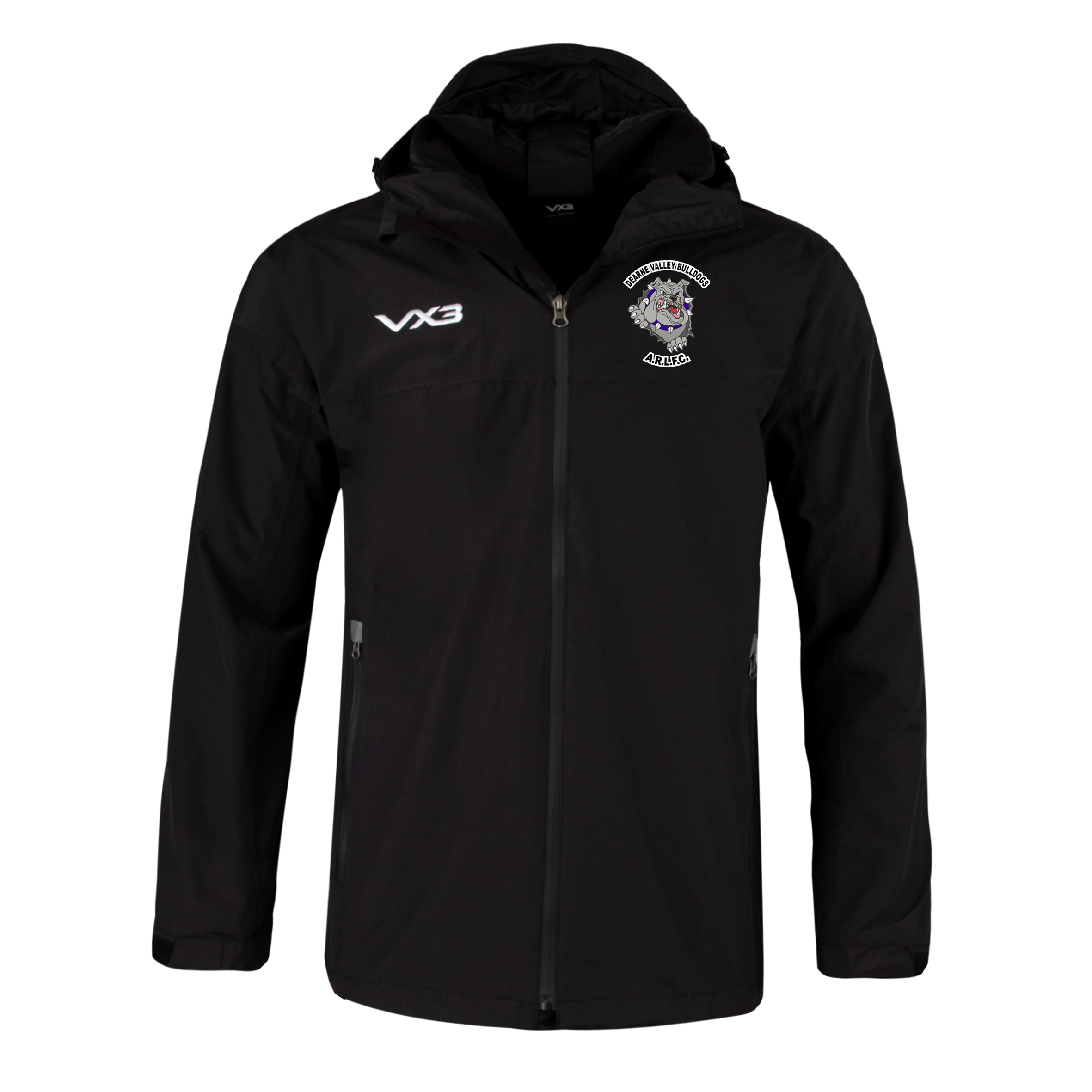 Dearne Valley Bulldogs Protego Waterproof Jacket - Sponsor Print