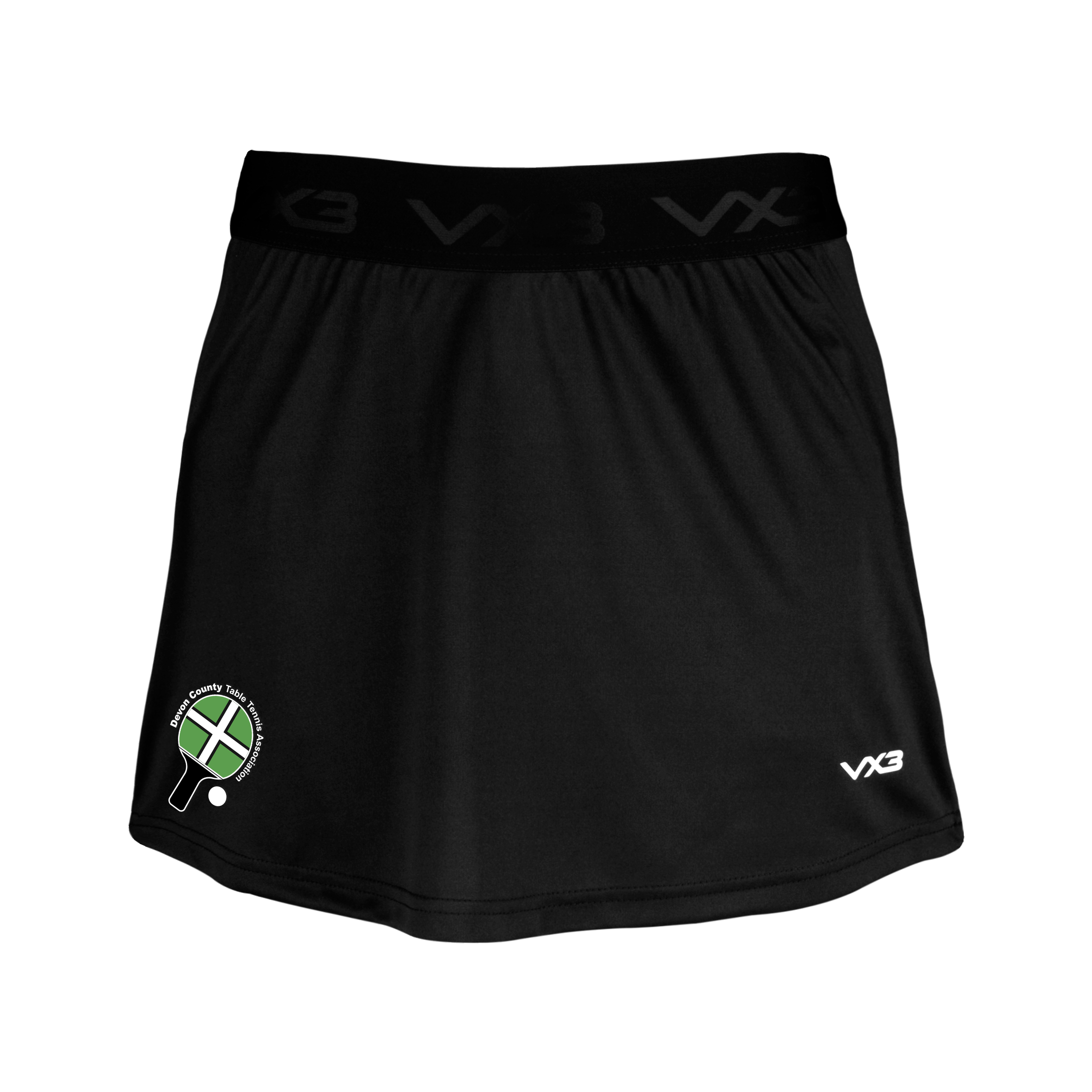 Devon County Table Tennis Skort Black Girls