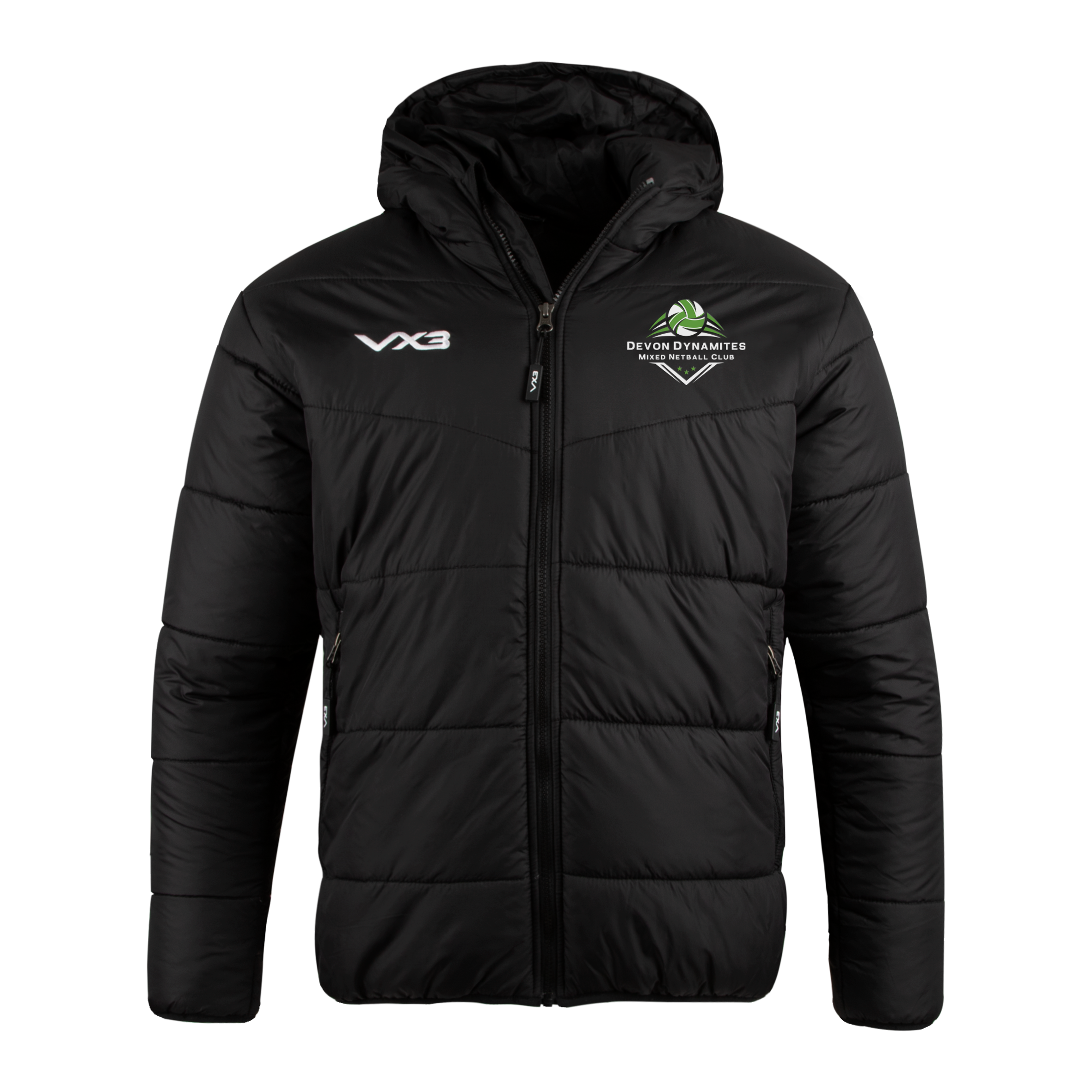 Devon Dynamites Netball Lorica Quilted Jacket