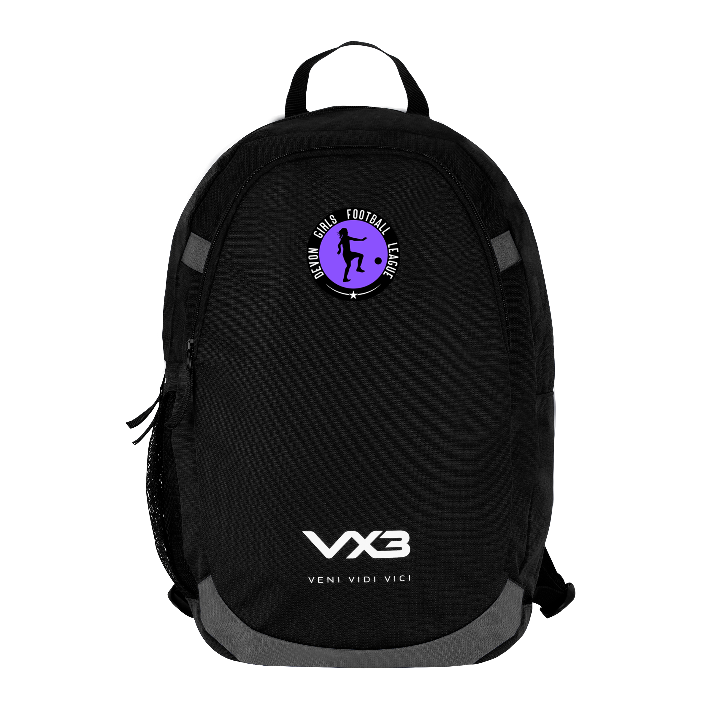 Devon Girls Football League Performance Backpack Black/Dark