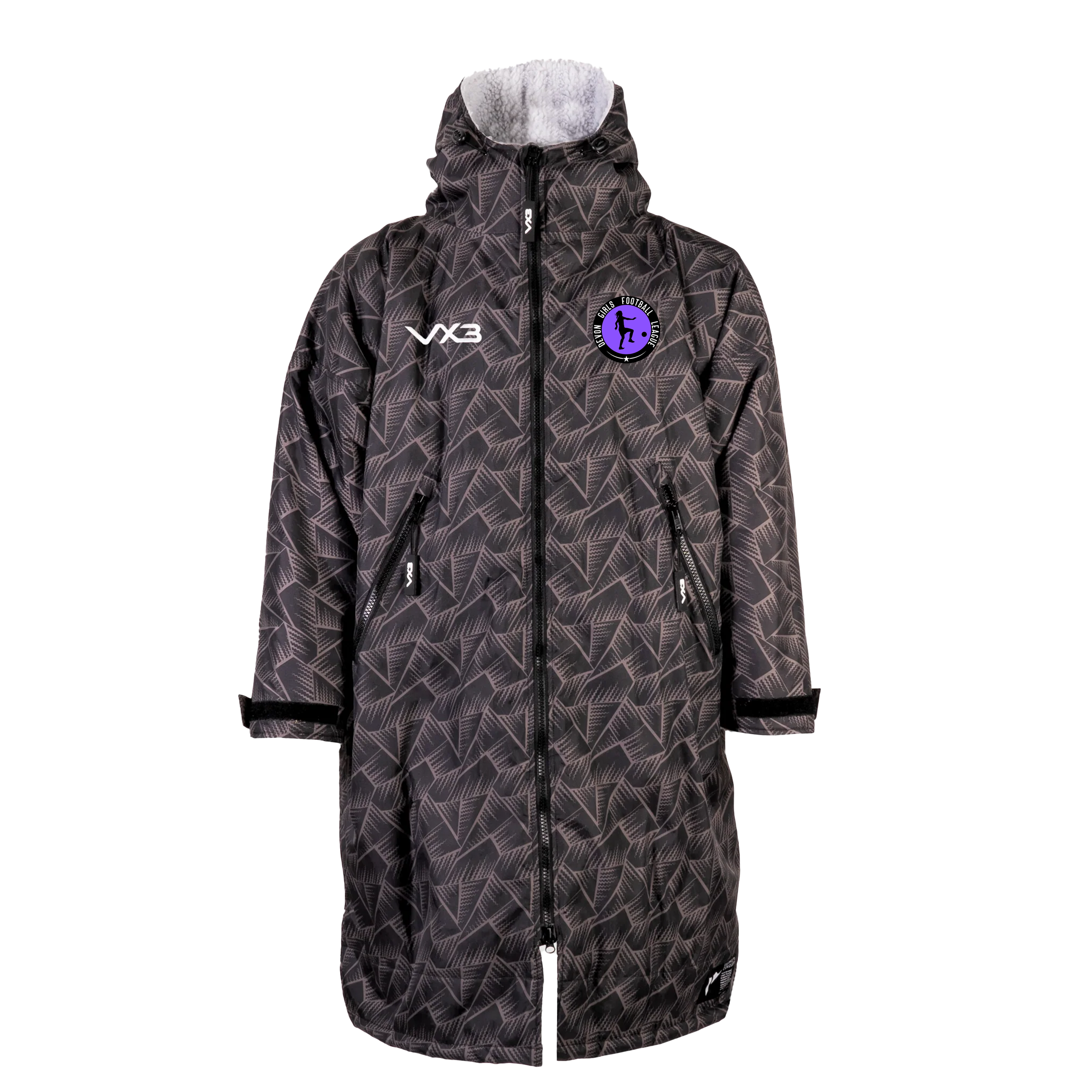 Devon Girls Football League Duro Elite Sports Robe Storm/Grey Kids