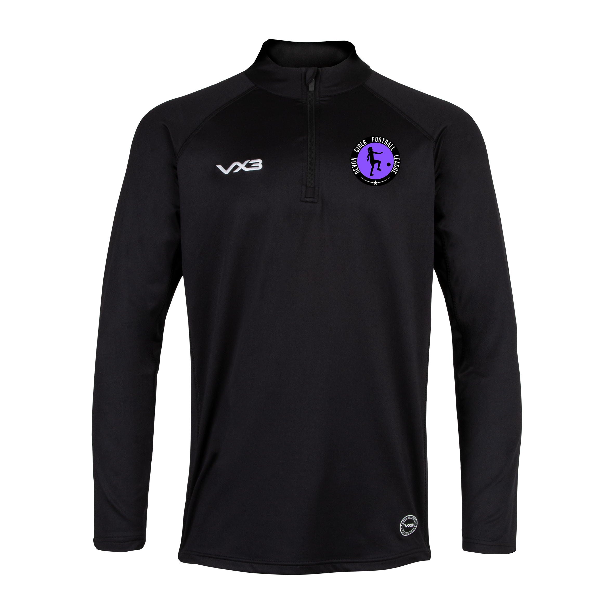 Devon Girls Football League Primus Quarter Zip