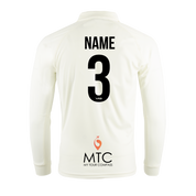 Devon Medics and Cranbrook Cricket Club Cricket Whites Long Sleeve Shirt