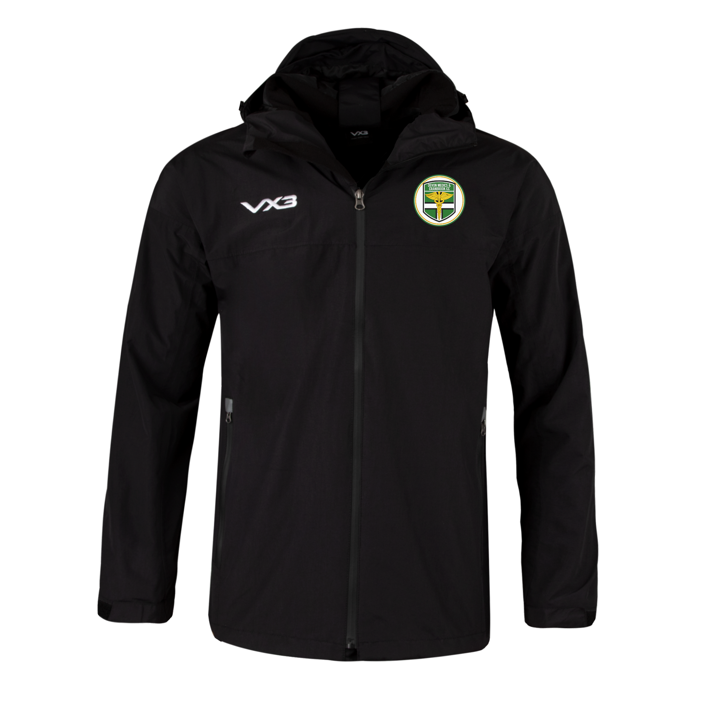 Devon Medics and Cranbrook Cricket Club Protego Waterproof Jacket