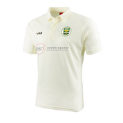Devon Medics and Cranbrook Cricket Club Cricket Whites Short Sleeve Shirt