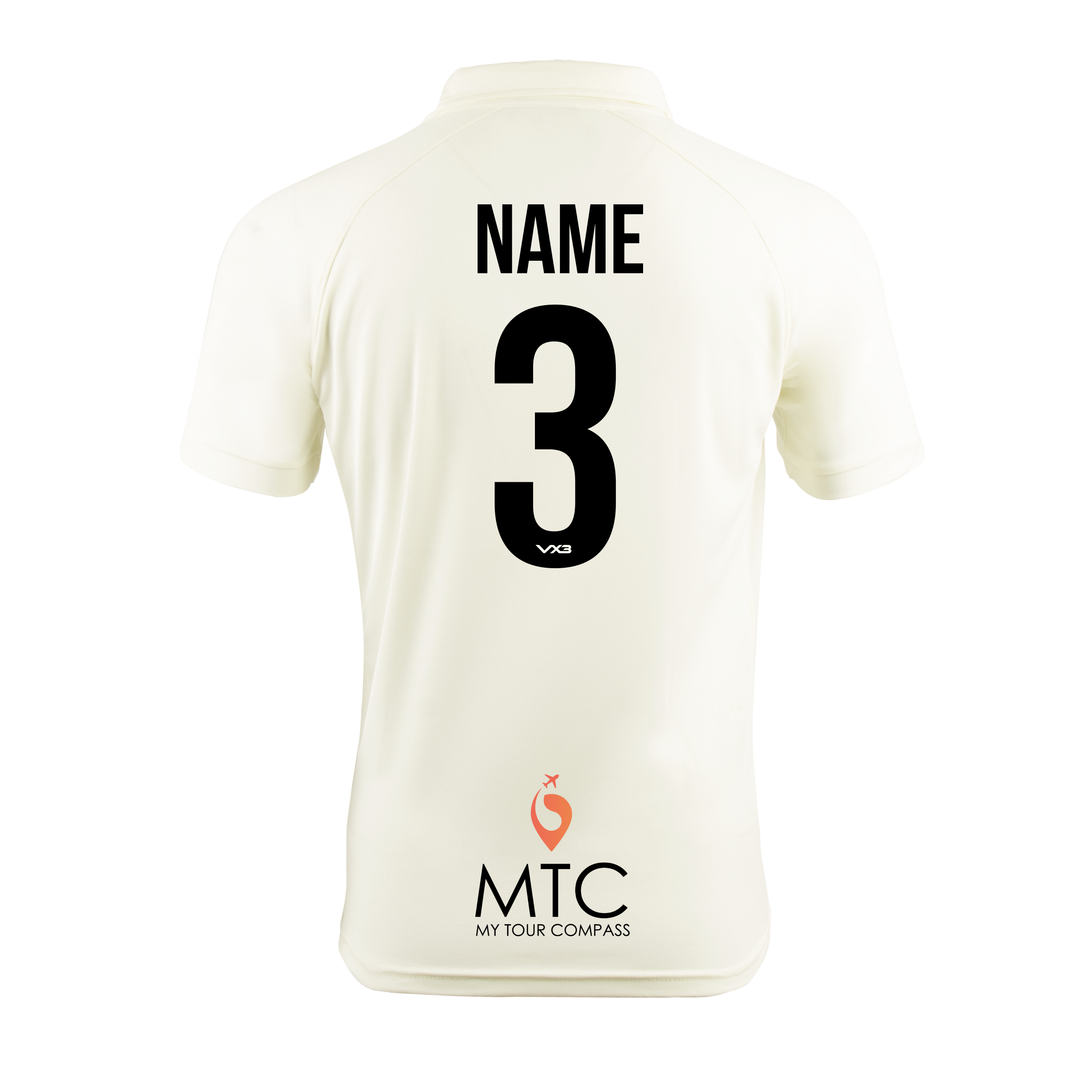 Devon Medics and Cranbrook Cricket Club Cricket Whites Short Sleeve Shirt