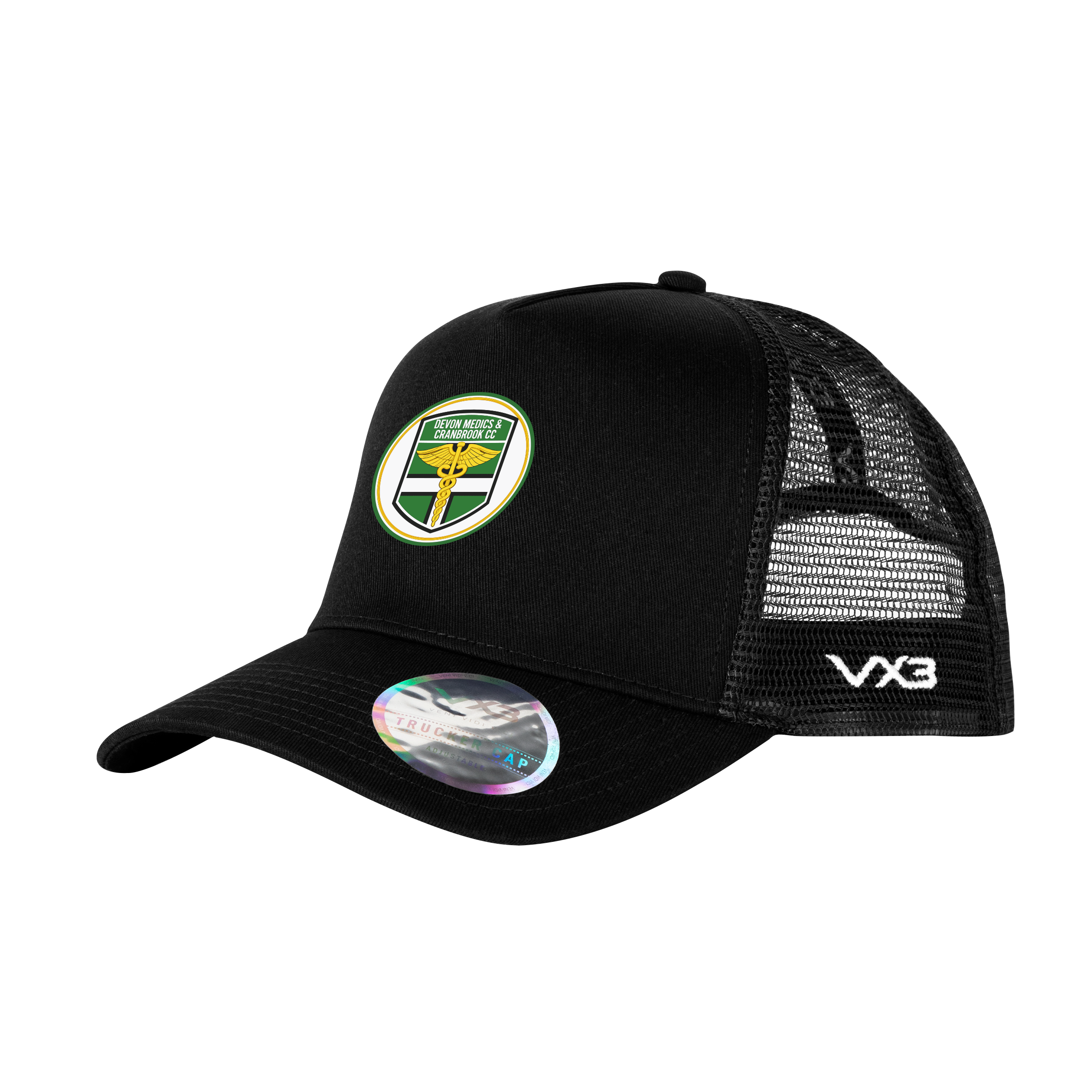 Devon Medics and Cranbrook Cricket Club Trucker Cap