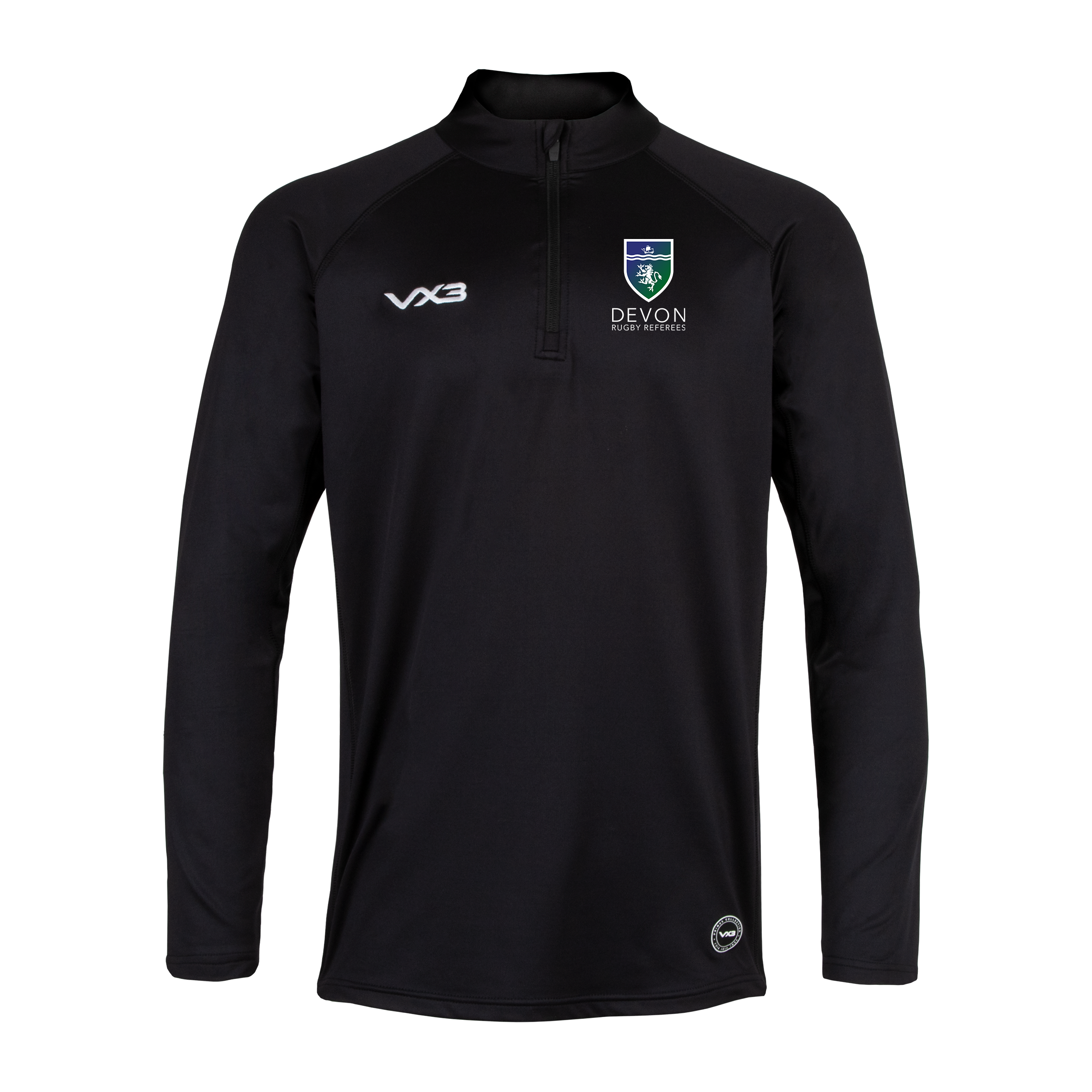Devon Rugby Referee Devon Rugby Referees Primus Youth Quarter Zip – VX3