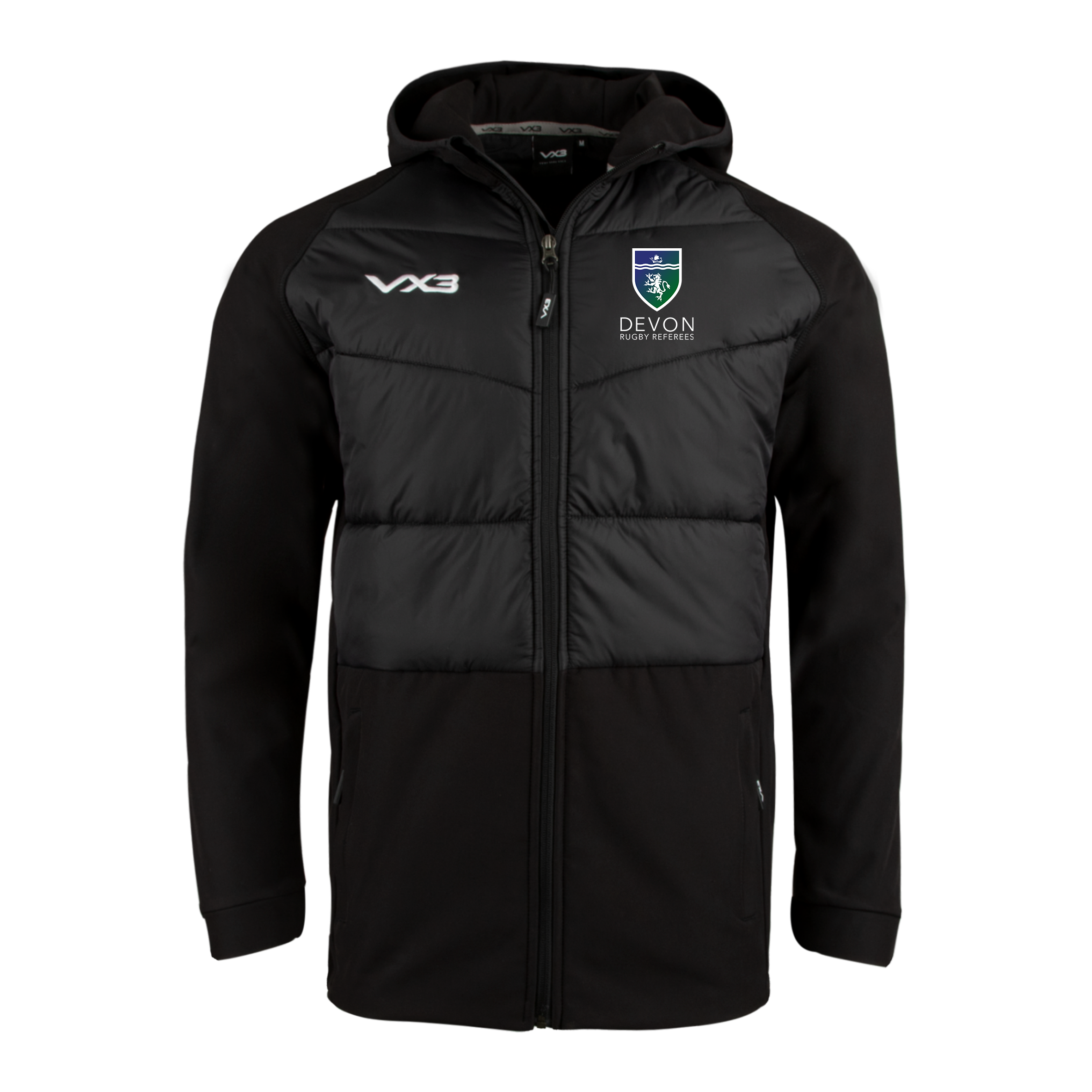 Devon Rugby Referee Devon Rugby Referees Tempest Hybrid Jacket – VX3