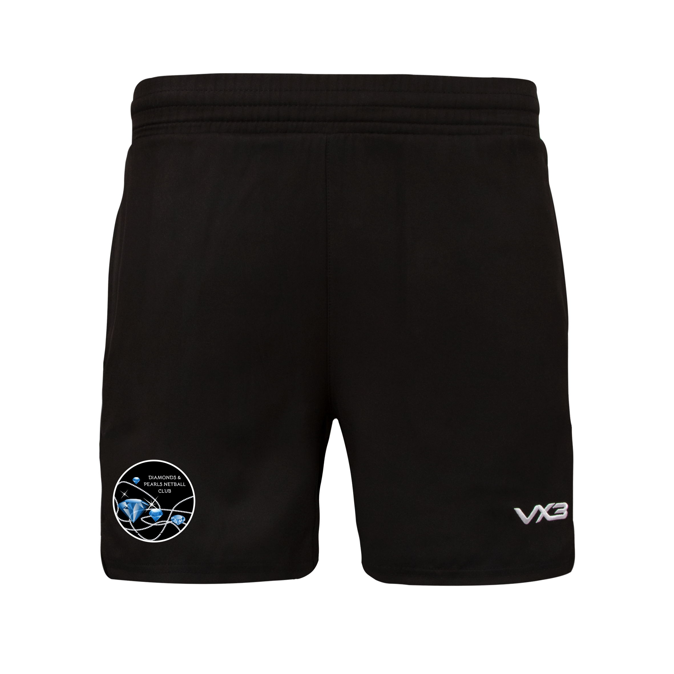 Diamonds and Pearls Netball  Ludus Gym Shorts