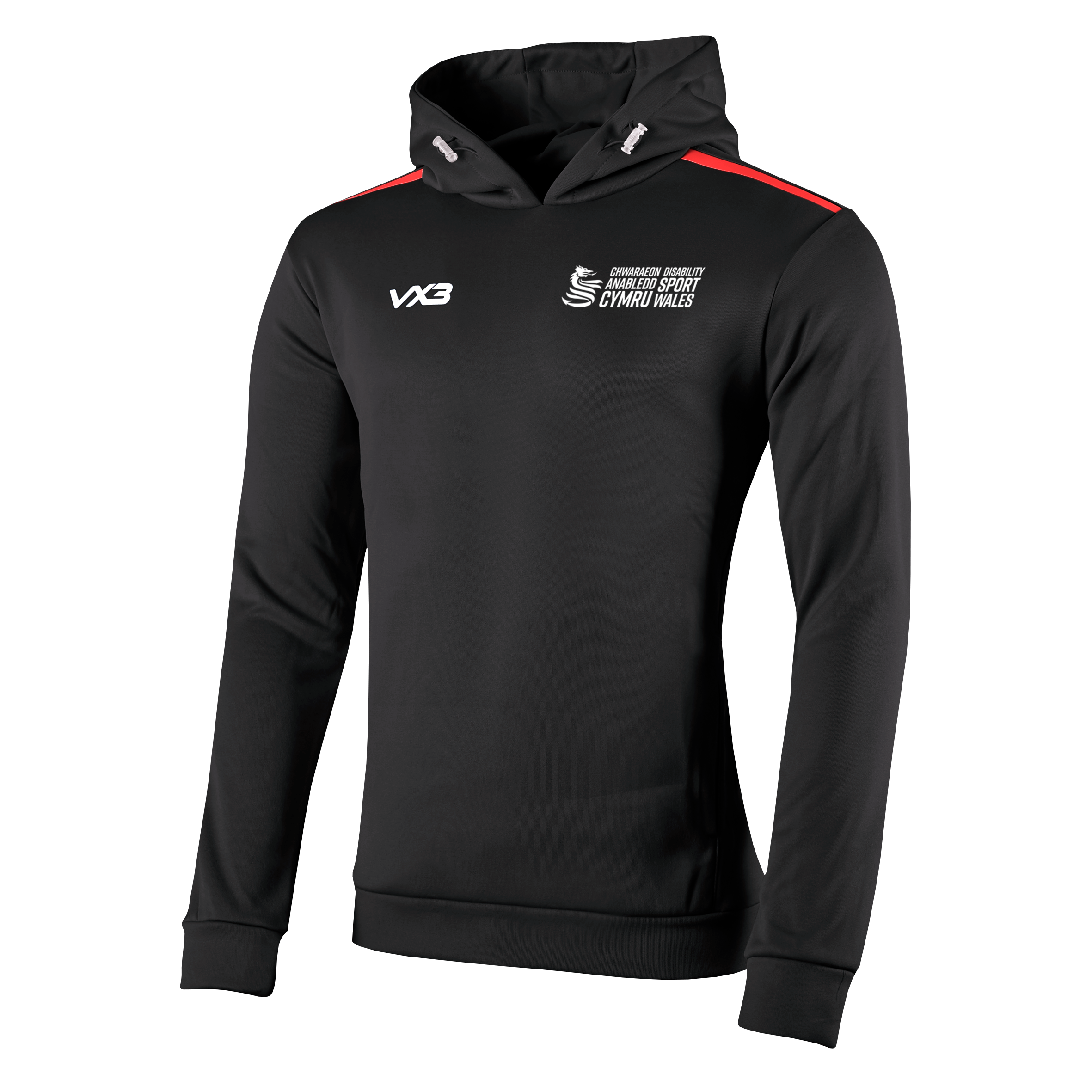 Disability Sport Wales Fortis Hoodie Black