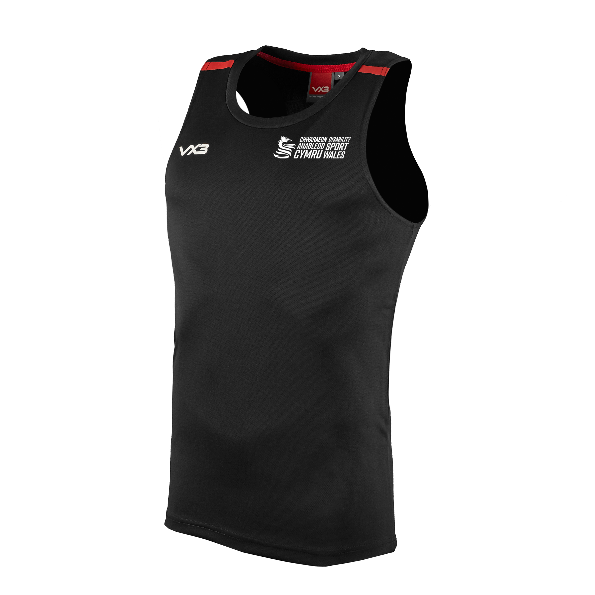 Disability Sport Wales Fortis Vest Black