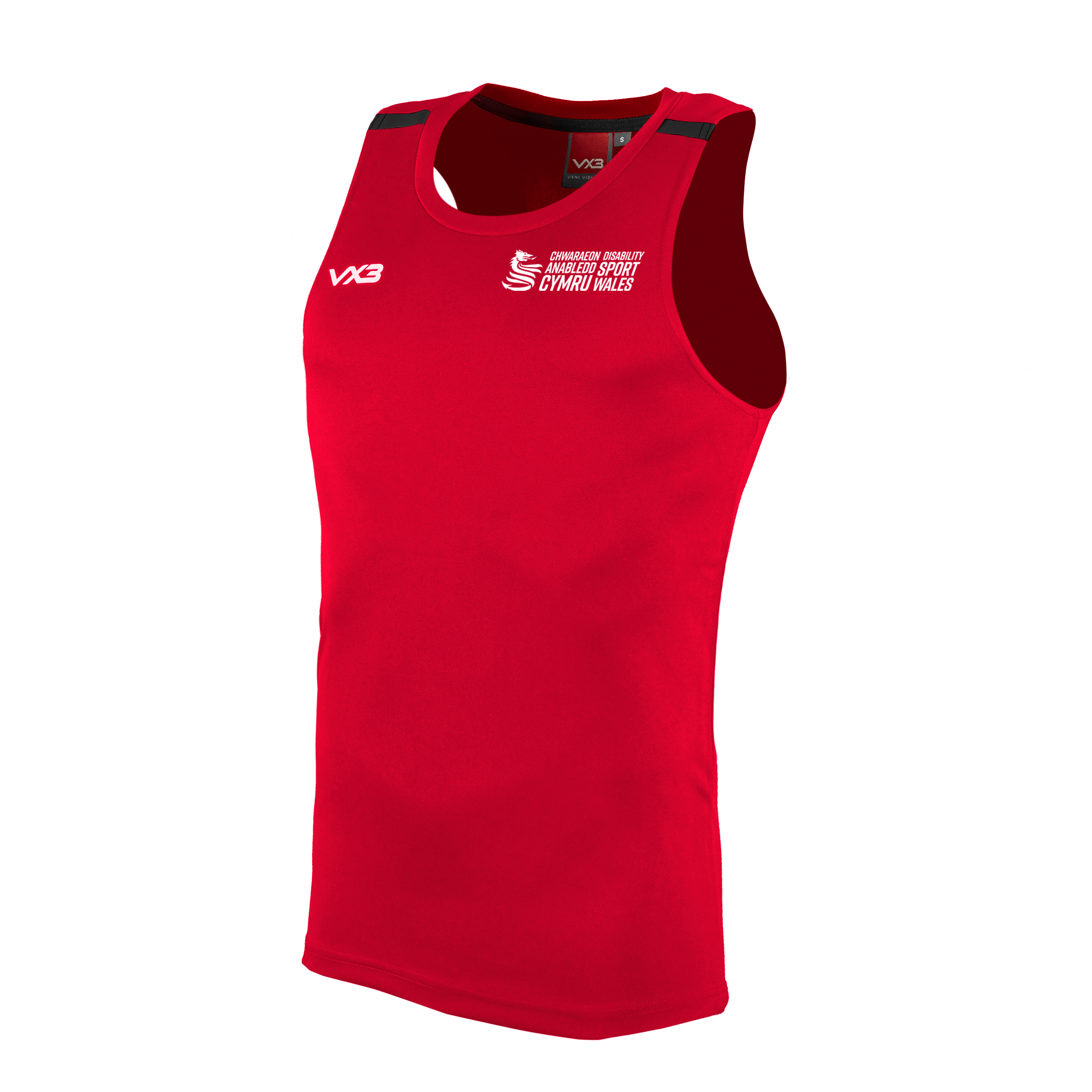 Disability Sport Wales Fortis Vest Red