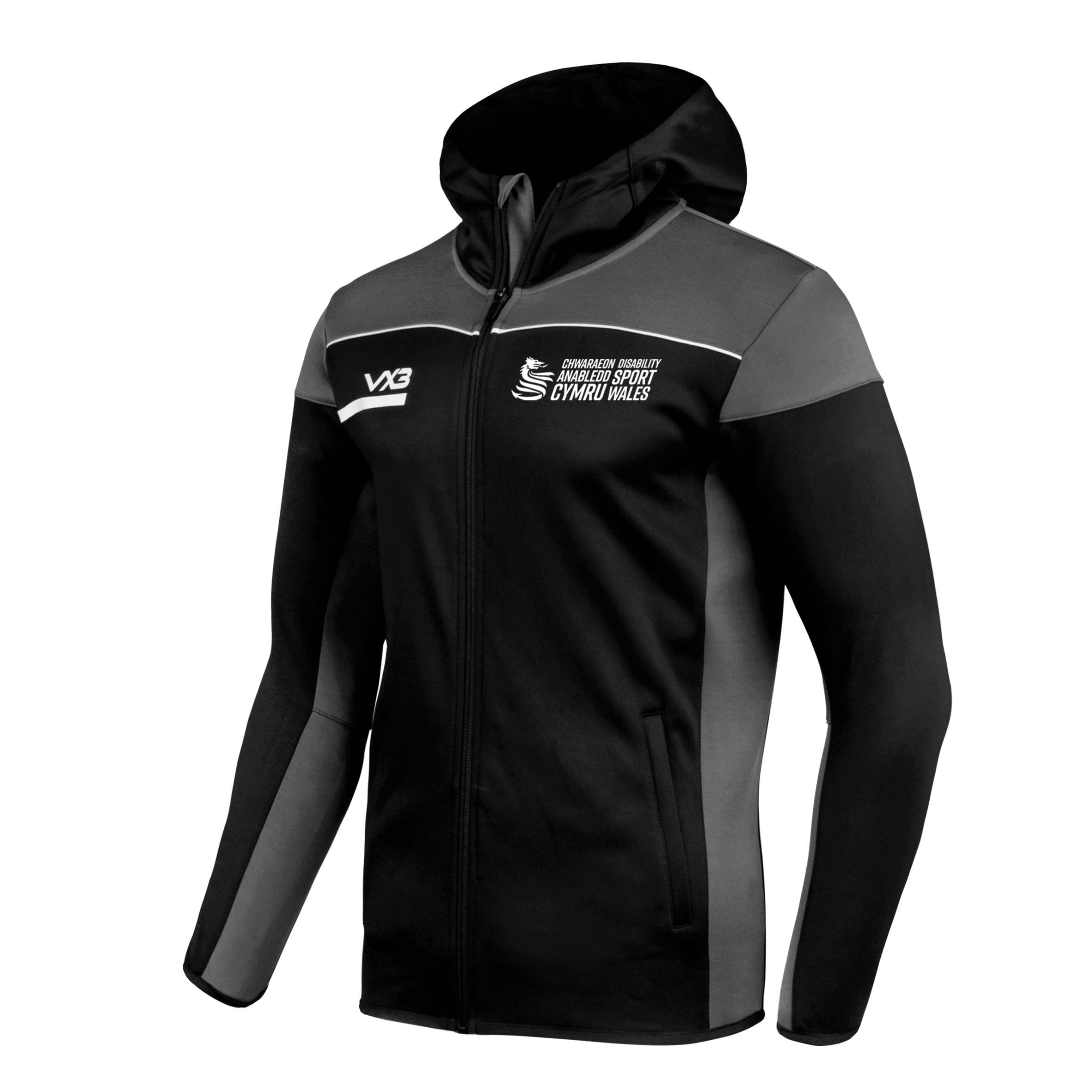 Disability Sport Wales Opus Zoodie Black