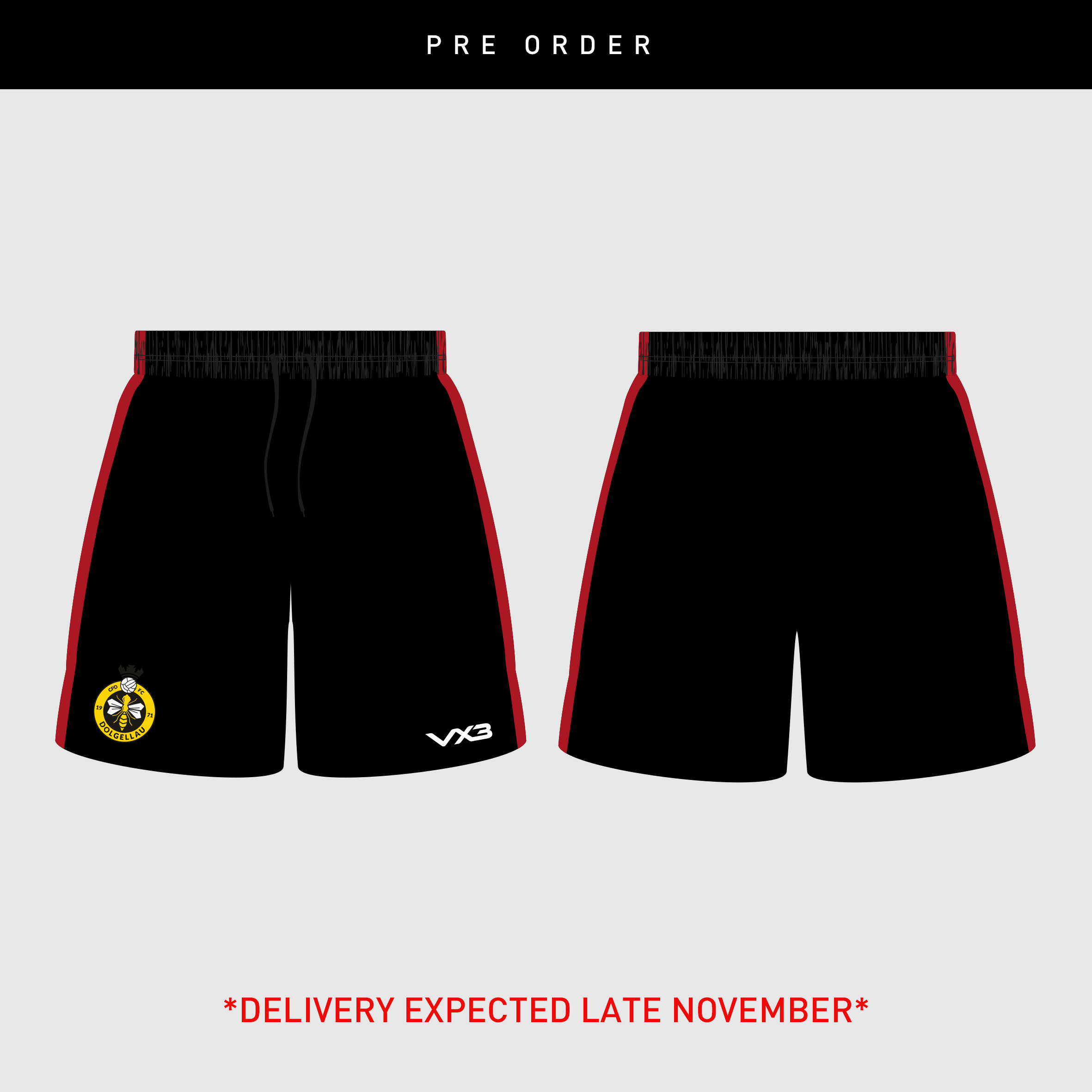 Dolgellau AFC 26/27 Away Playing Shorts