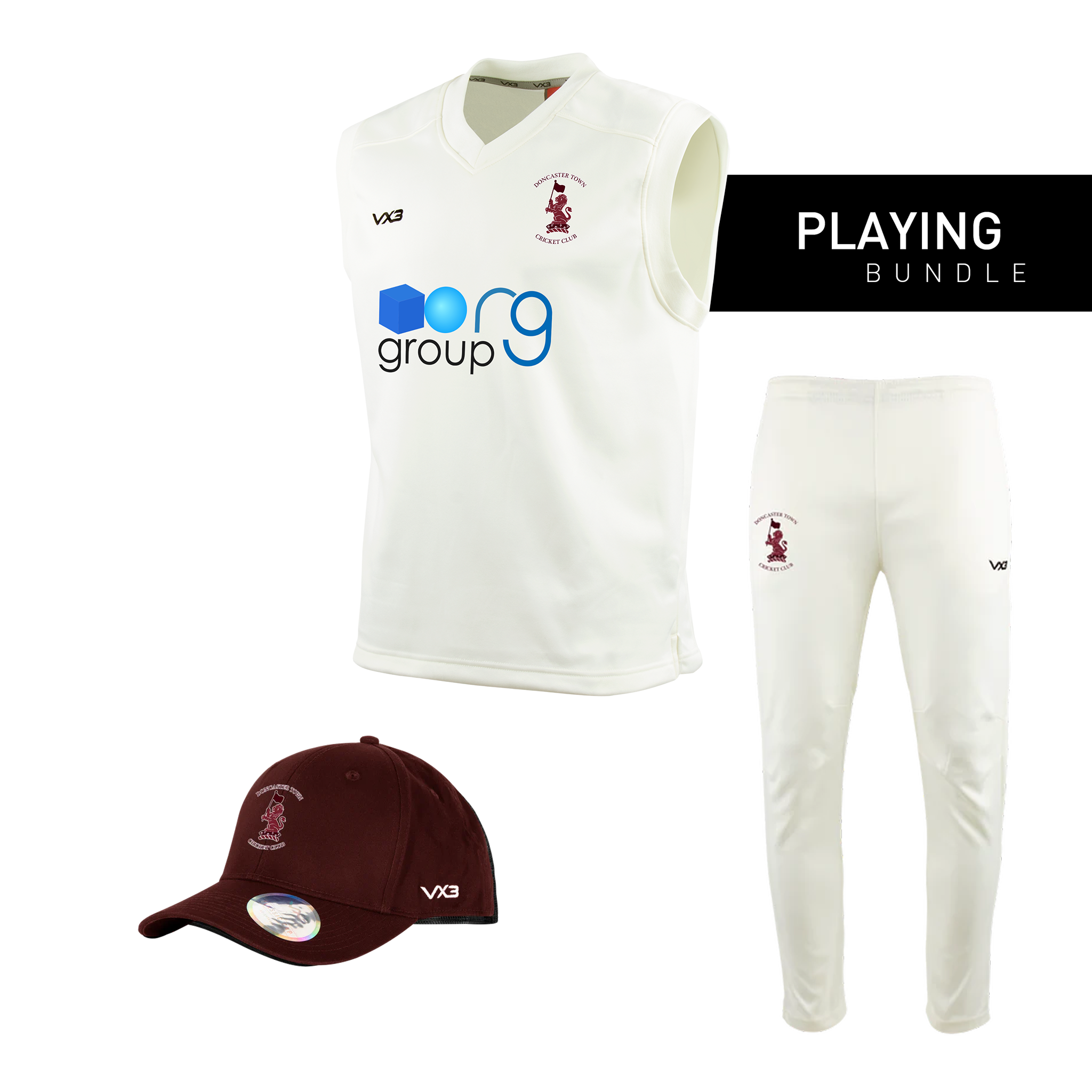 Doncaster Town Cricket Club Playing Bundle