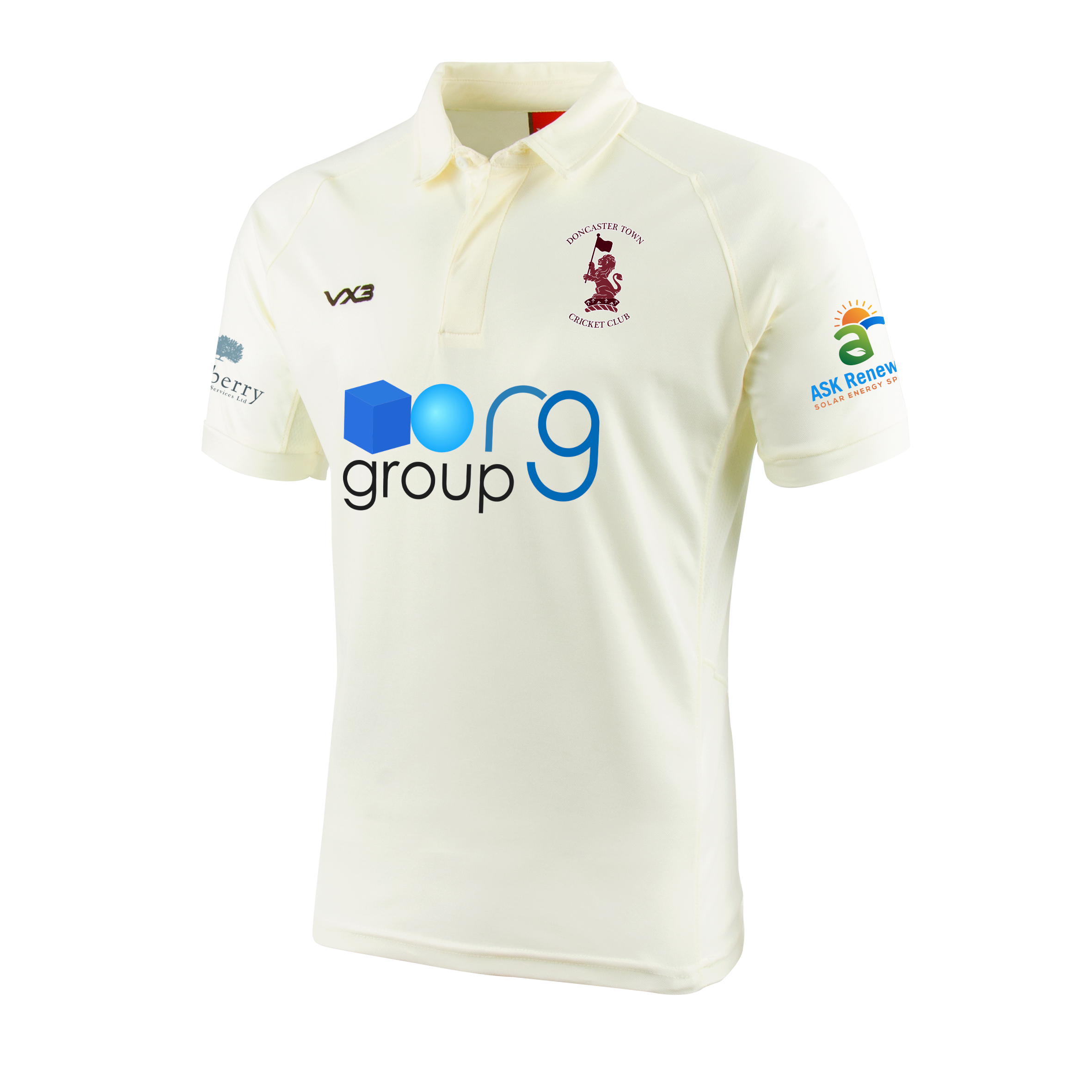 Doncaster Town Cricket Club Youth Short Sleeve Shirt