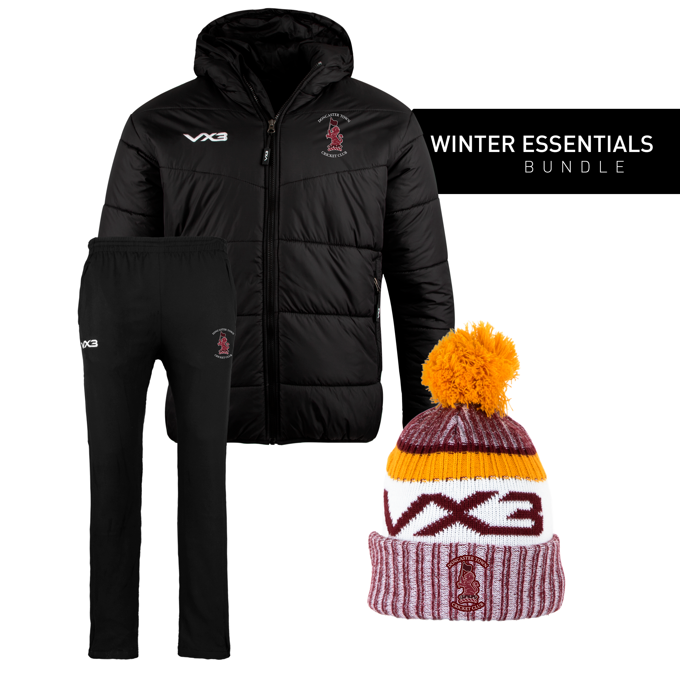 Doncaster Town Cricket Club - Winter Essentials Bundle