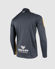 Dragons RFC 24/25 Half Zip Top - Gun Metal Grey/Amber