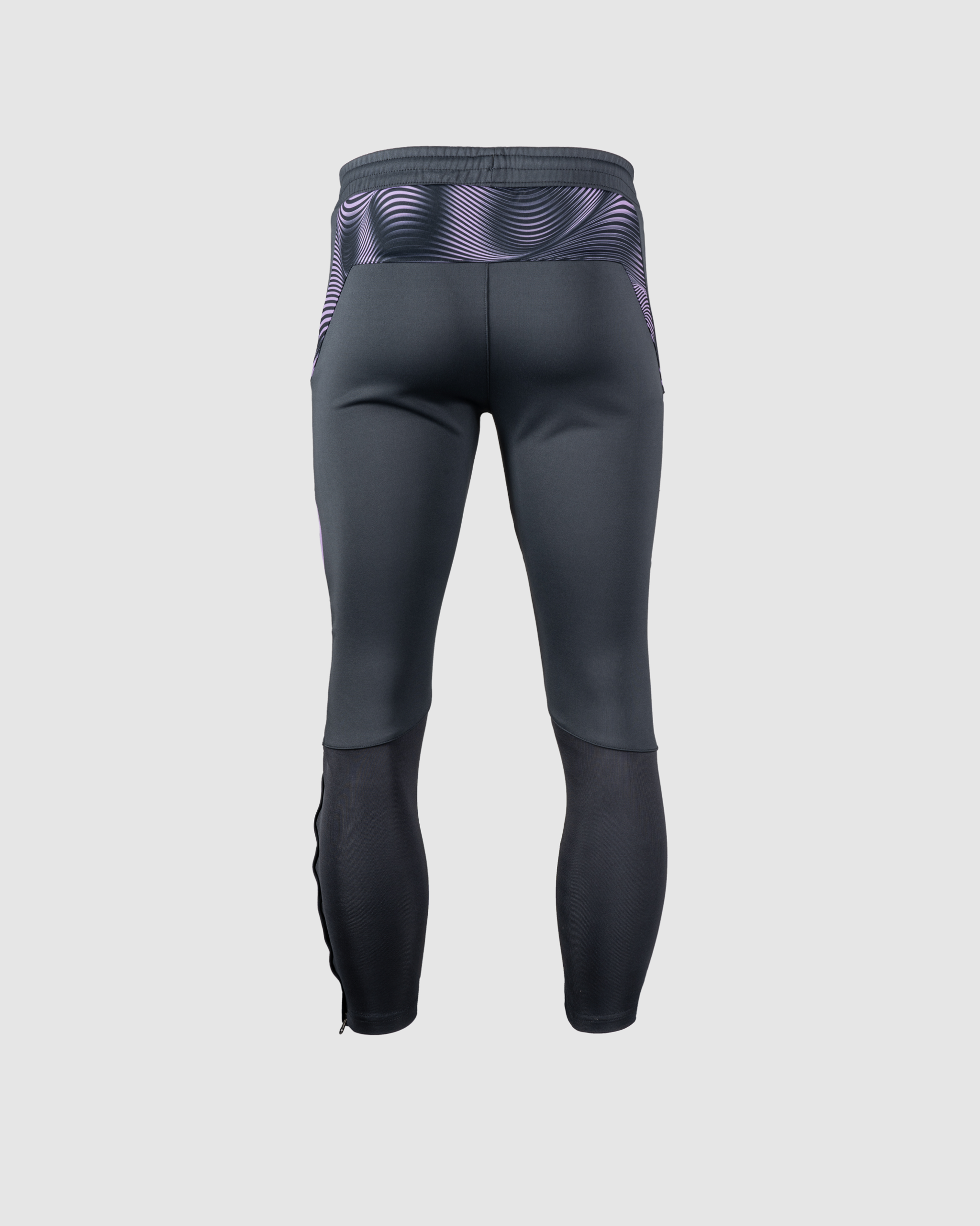 Dragons RFC 24/25 Youth Quadrigo Skinny Pants - Gun Metal/Lavender Badge
