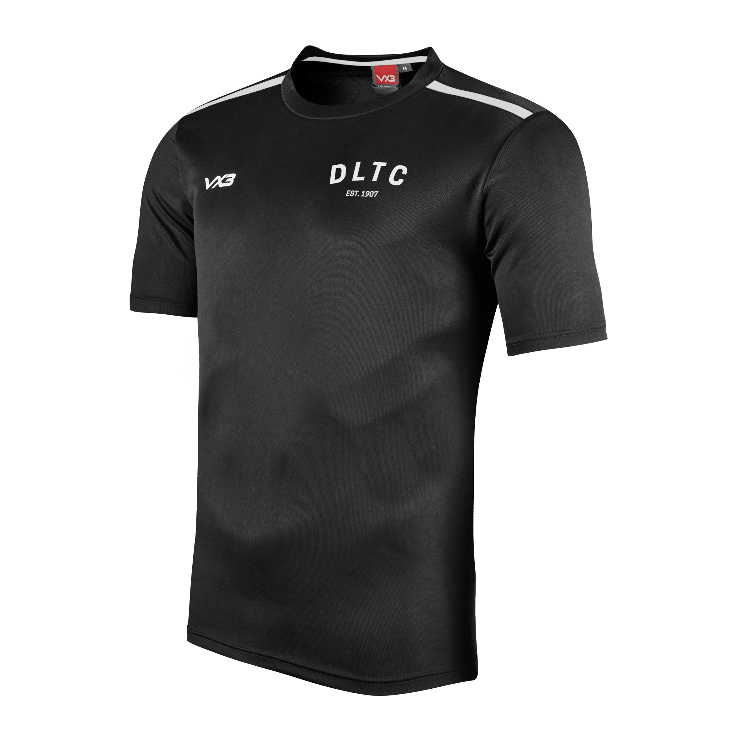 Dulwich Lawn Tennis Club Black Fortis Tee