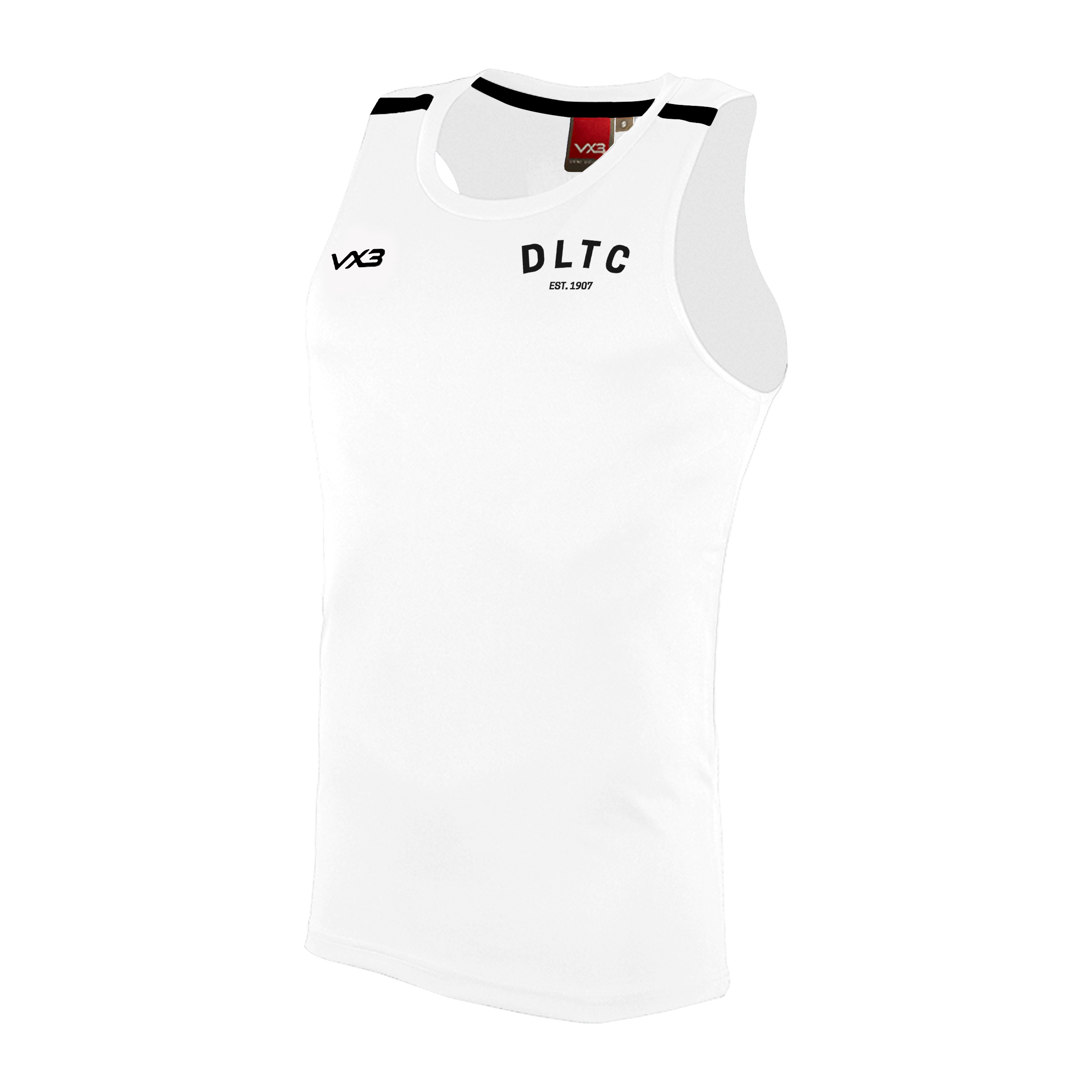 Dulwich Lawn Tennis Club White Fortis Vest