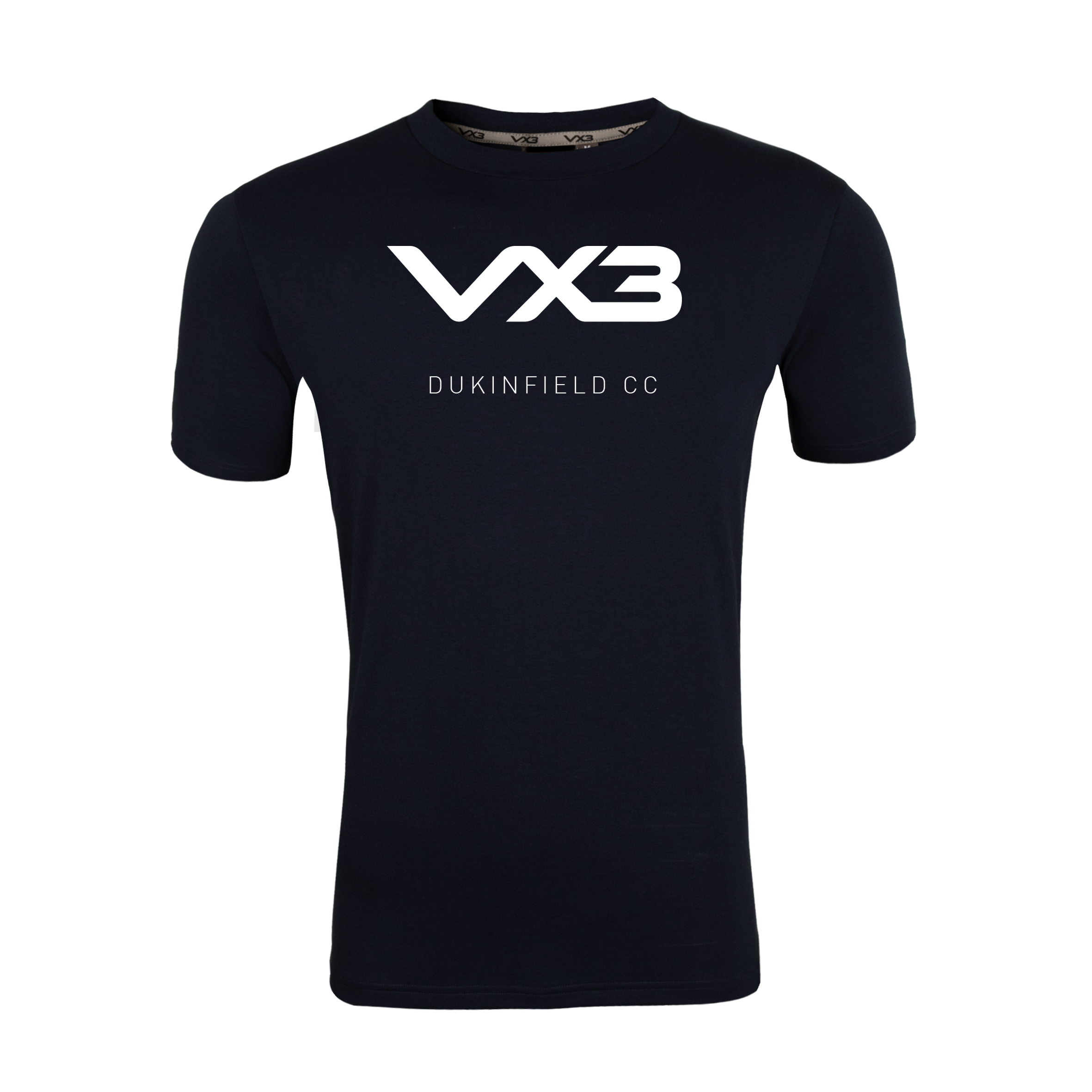 Dukinfield Cricket Club Navy Youth Invicta Club Tee