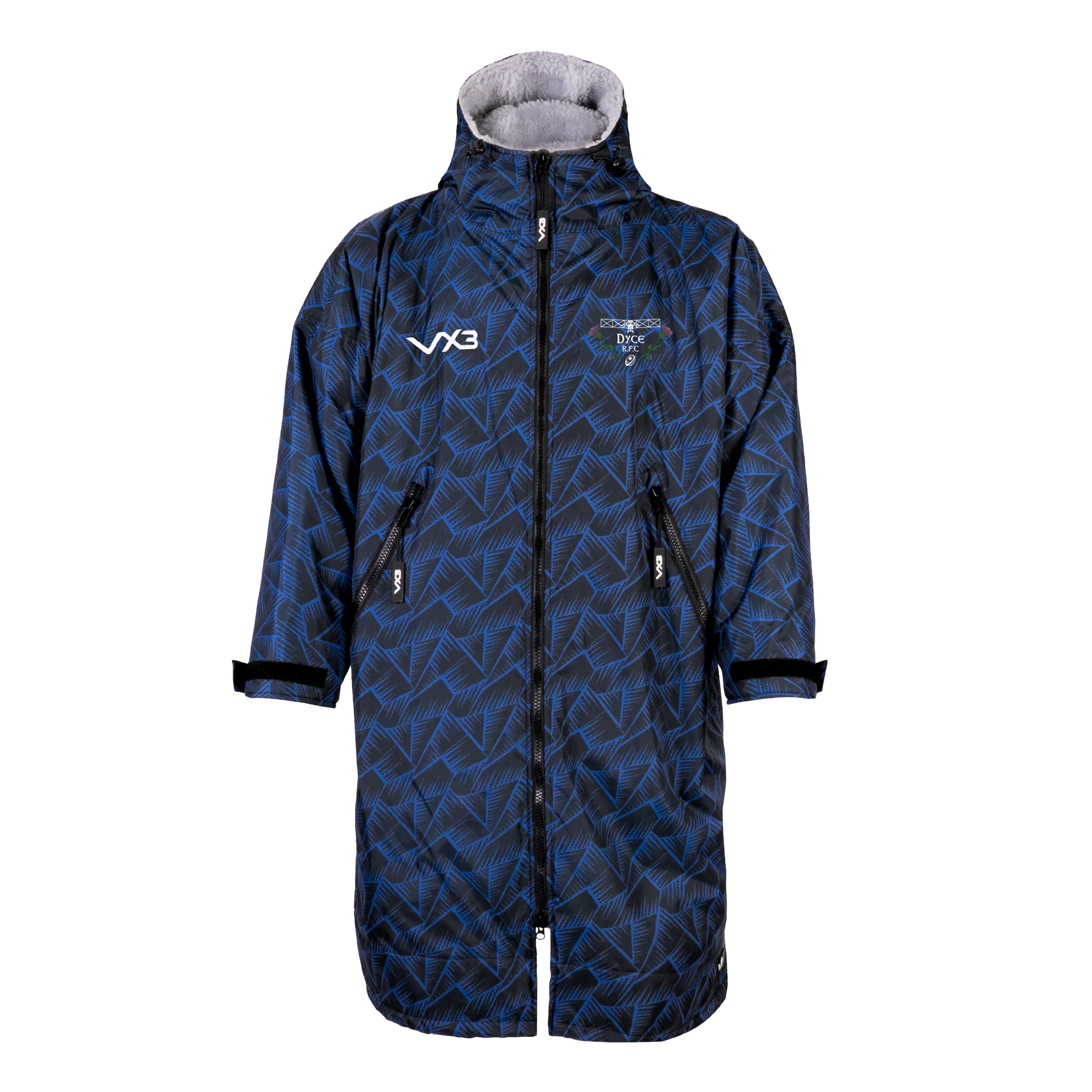 Dyce RFC Duro Elite Sports Robe Marine/Grey Kids