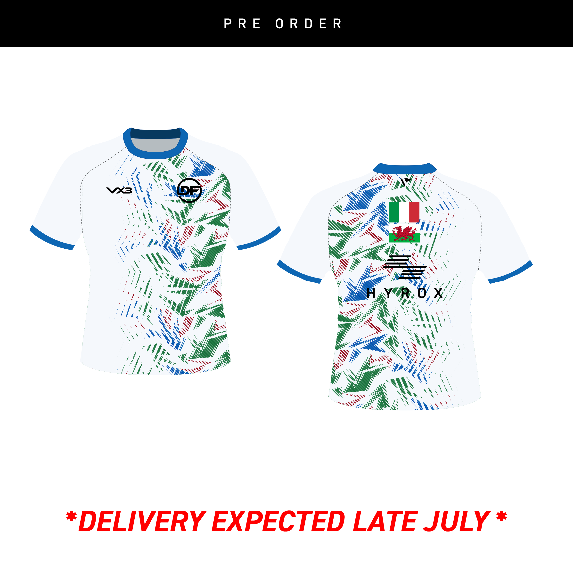 Dynamic Fitness Sublimated Tee White