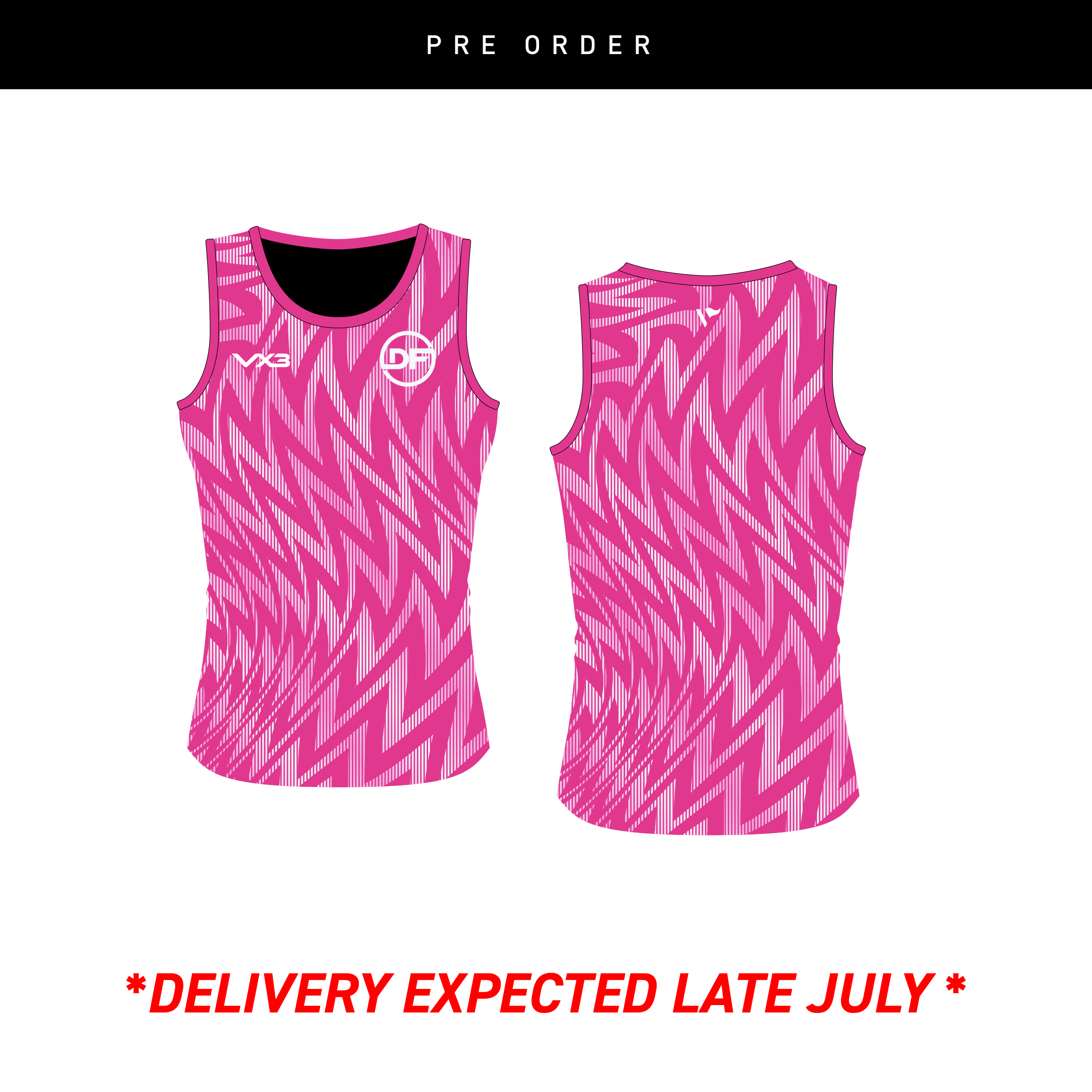 Dynamic Fitness Sublimated Vest Women's Pink