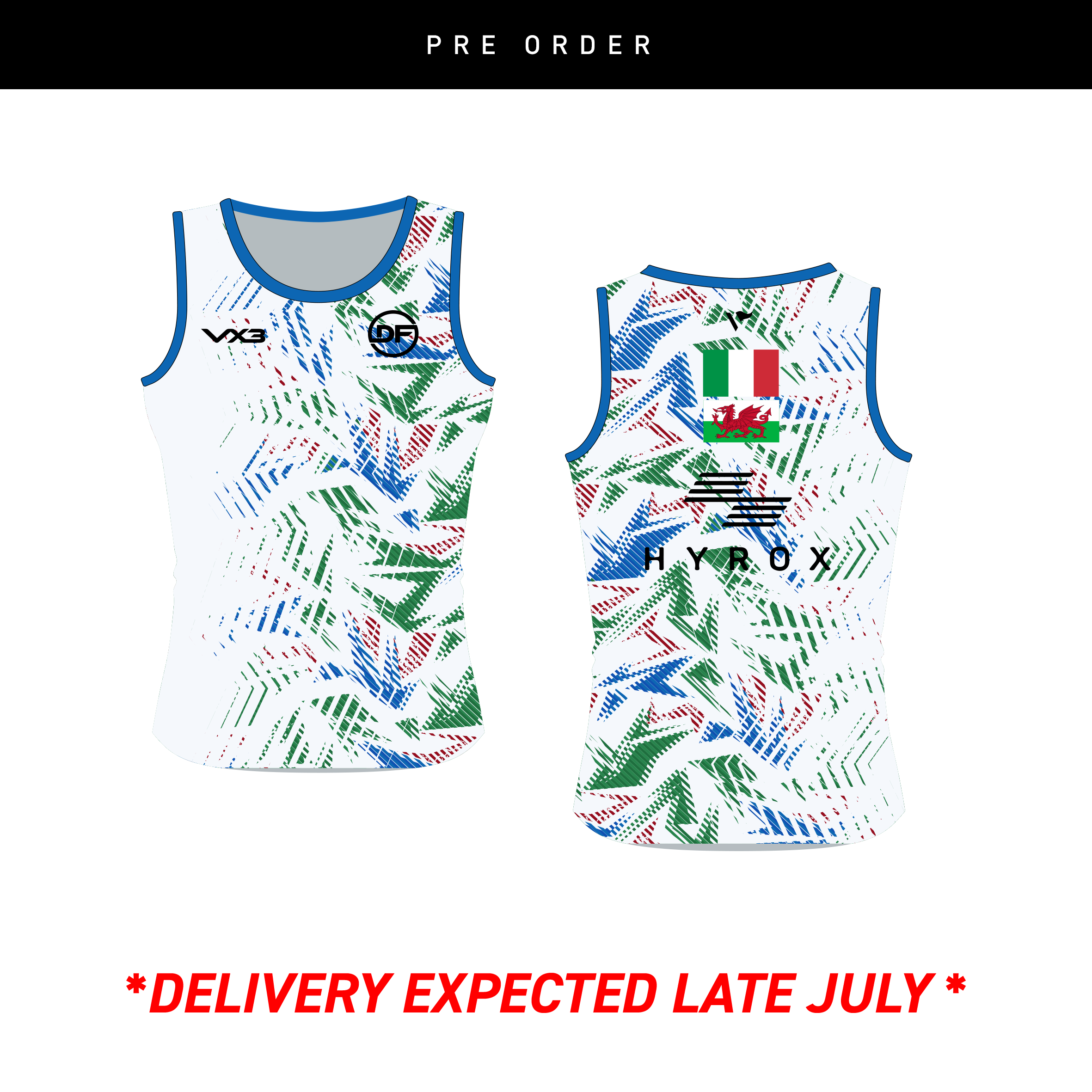 Dynamic Fitness Sublimated Vest Women's White