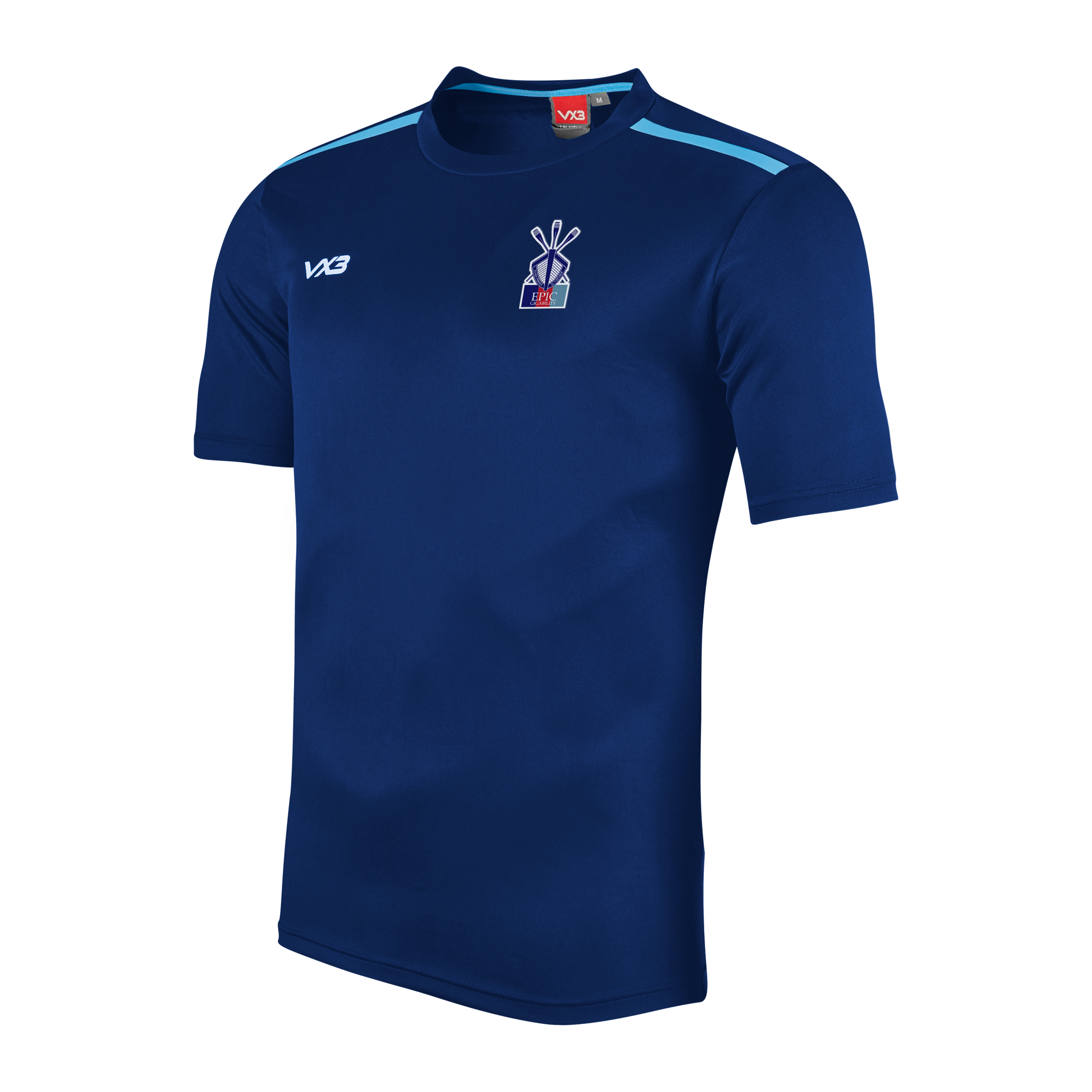 EPIC Gigability Gig Club Navy/Sky Fortis Tee