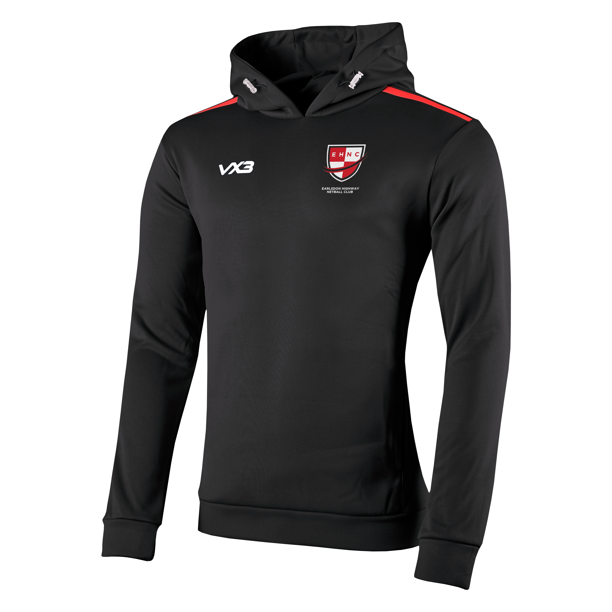Earlsdon Highway Netball Club Black Fortis Hoodie
