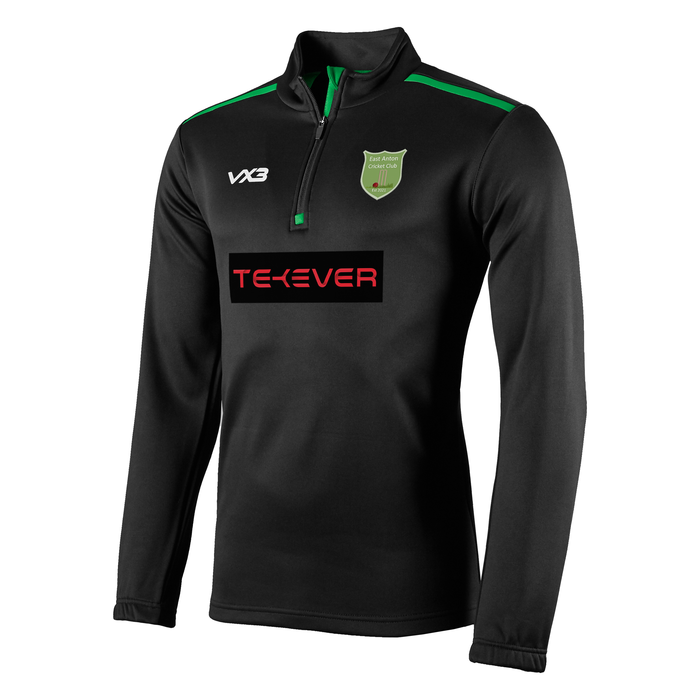 East Anton CC Fortis Youth Quarter Zip Sweat