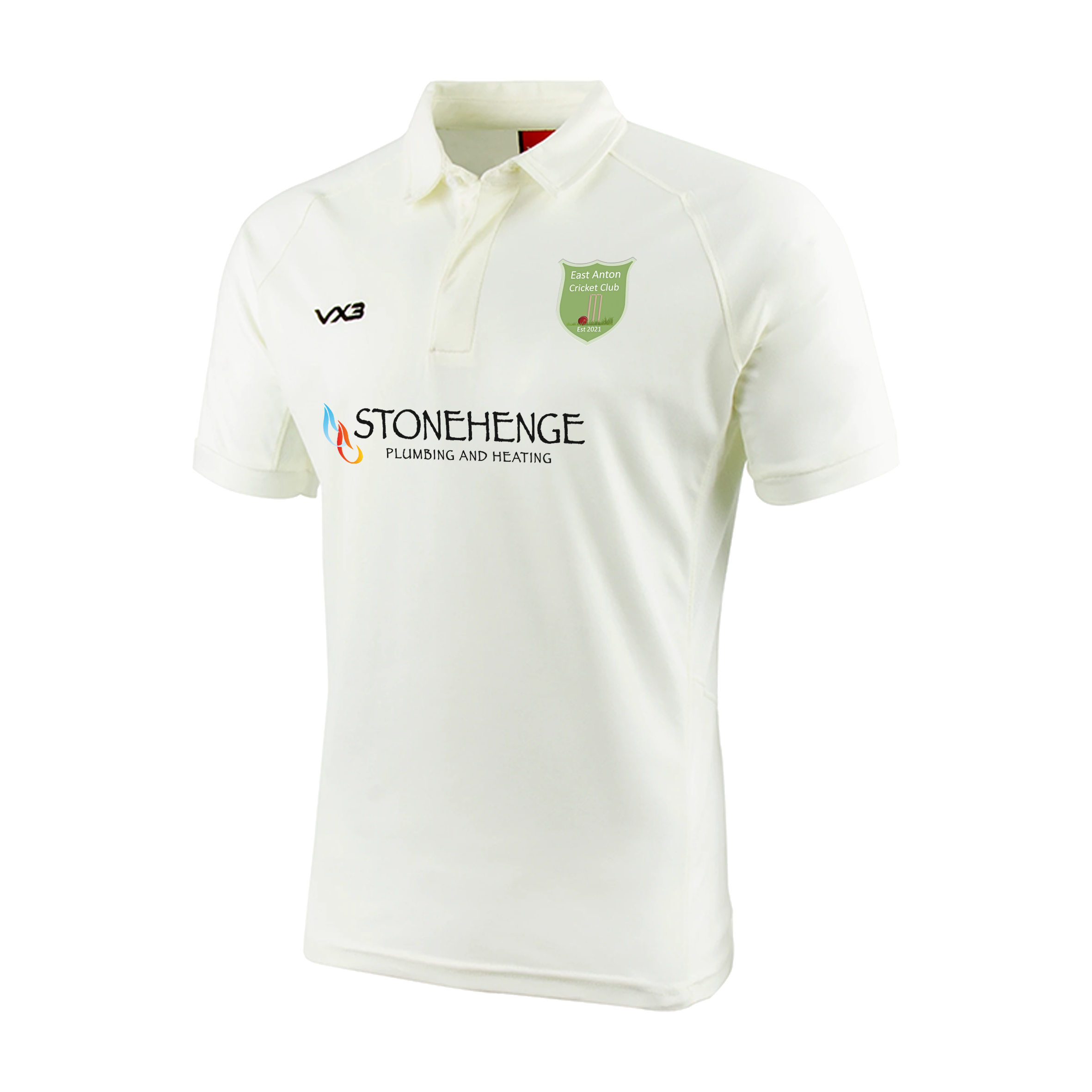 East Anton CC Whites Short Sleeve Shirt
