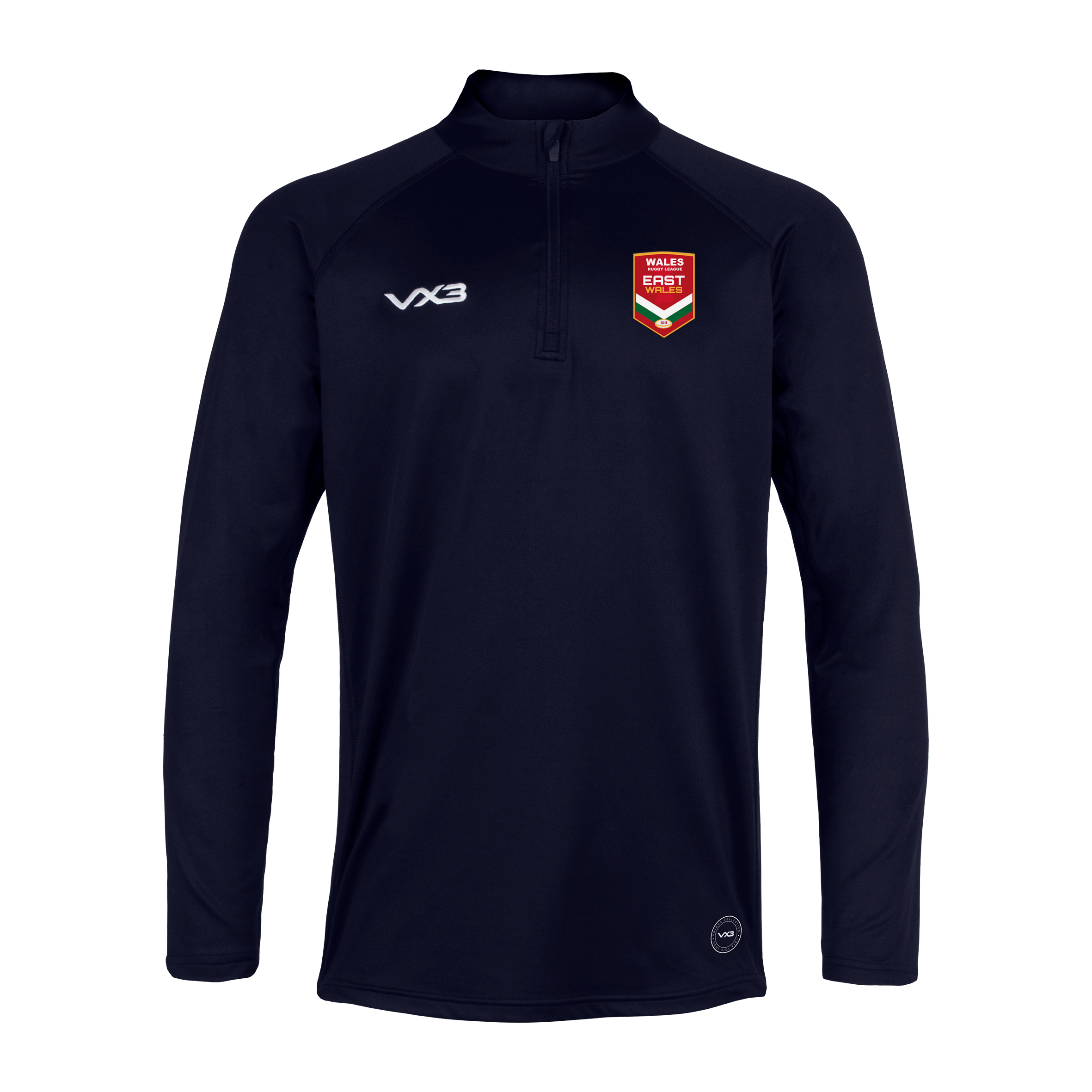 East Wales Rugby League Navy Primus Quarter Zip