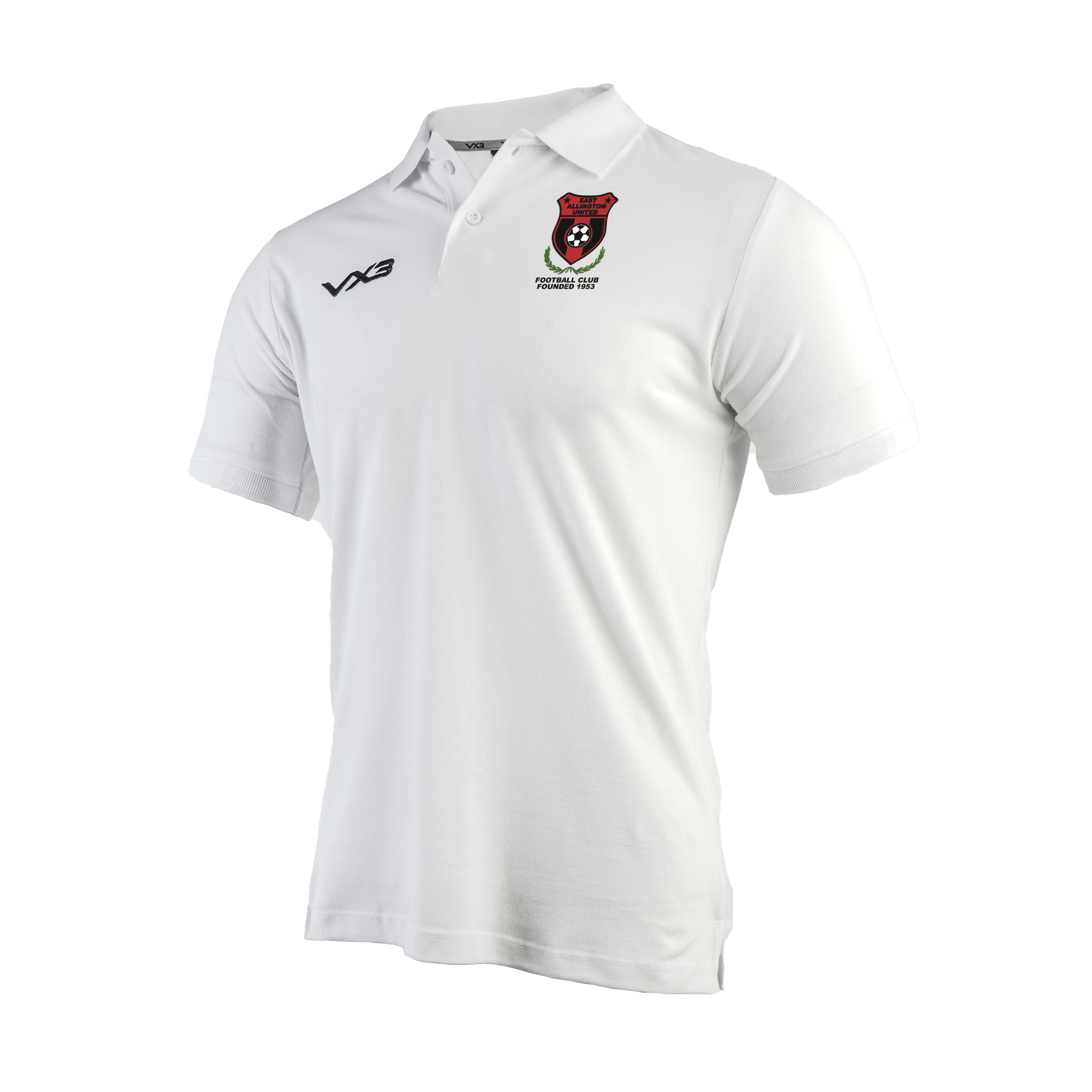 East Allington United Primus Polo Shirt White