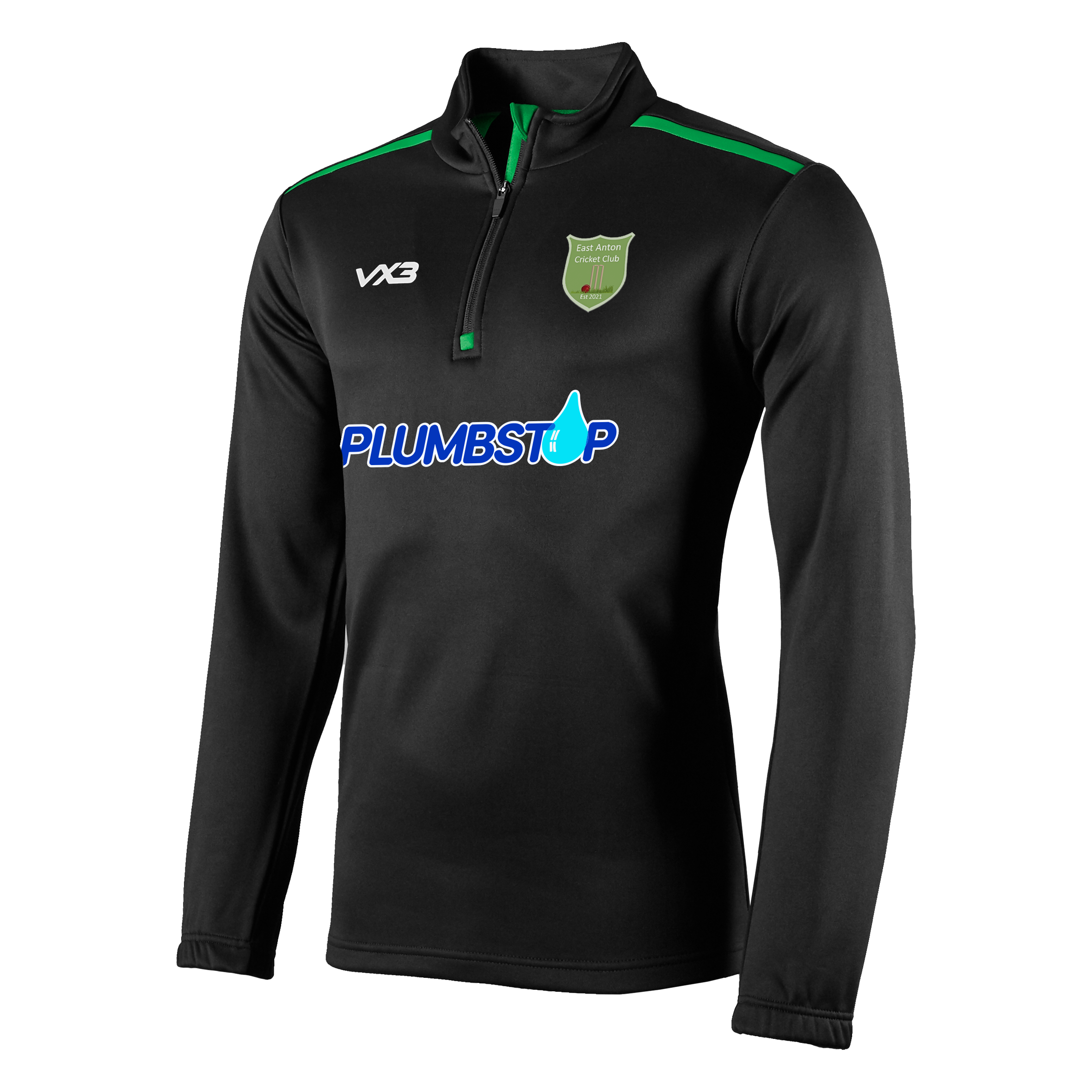 East Anton CC Fortis Youth Quarter Zip Sweat