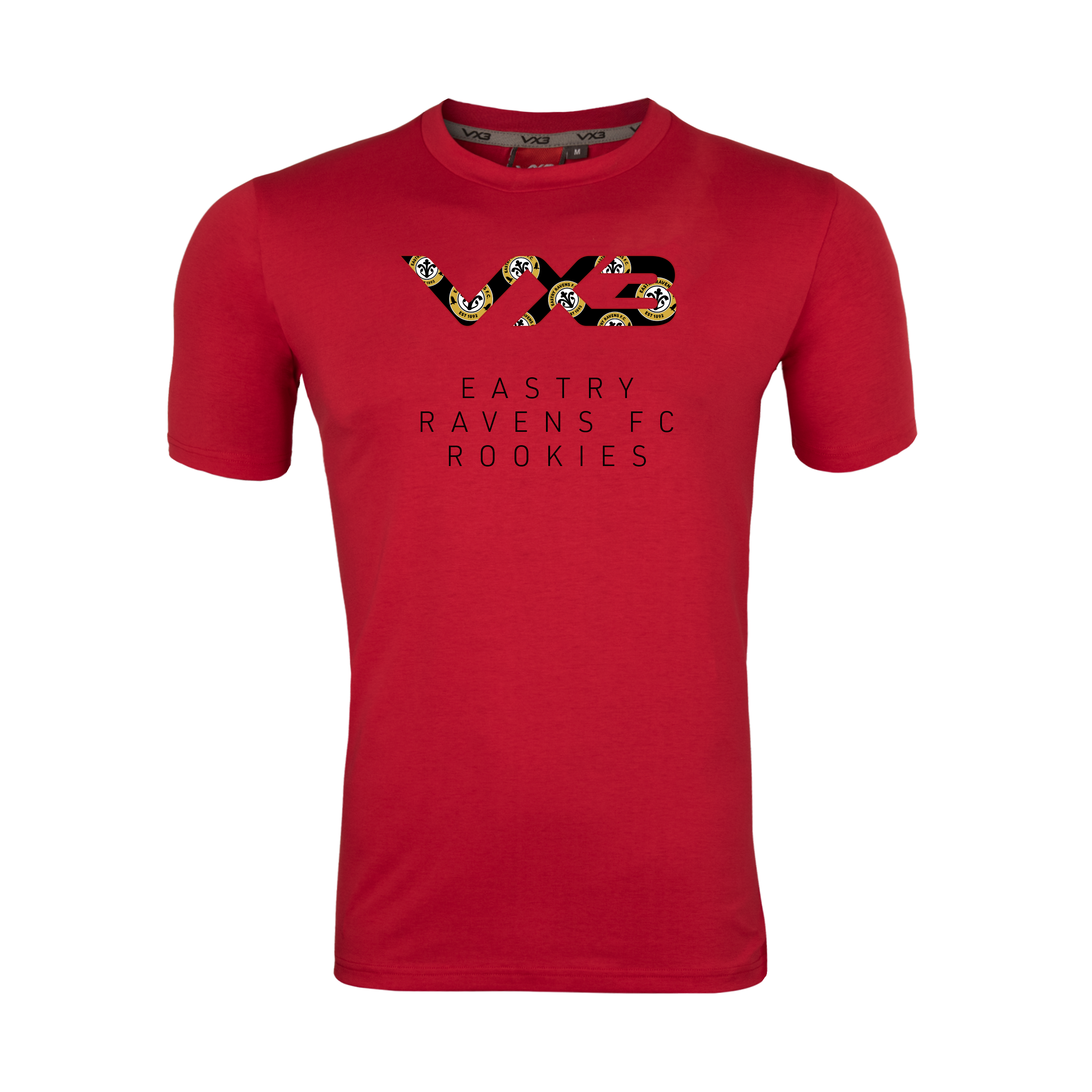 Eastry Ravens FC Rookies Red Invicta Club Tee