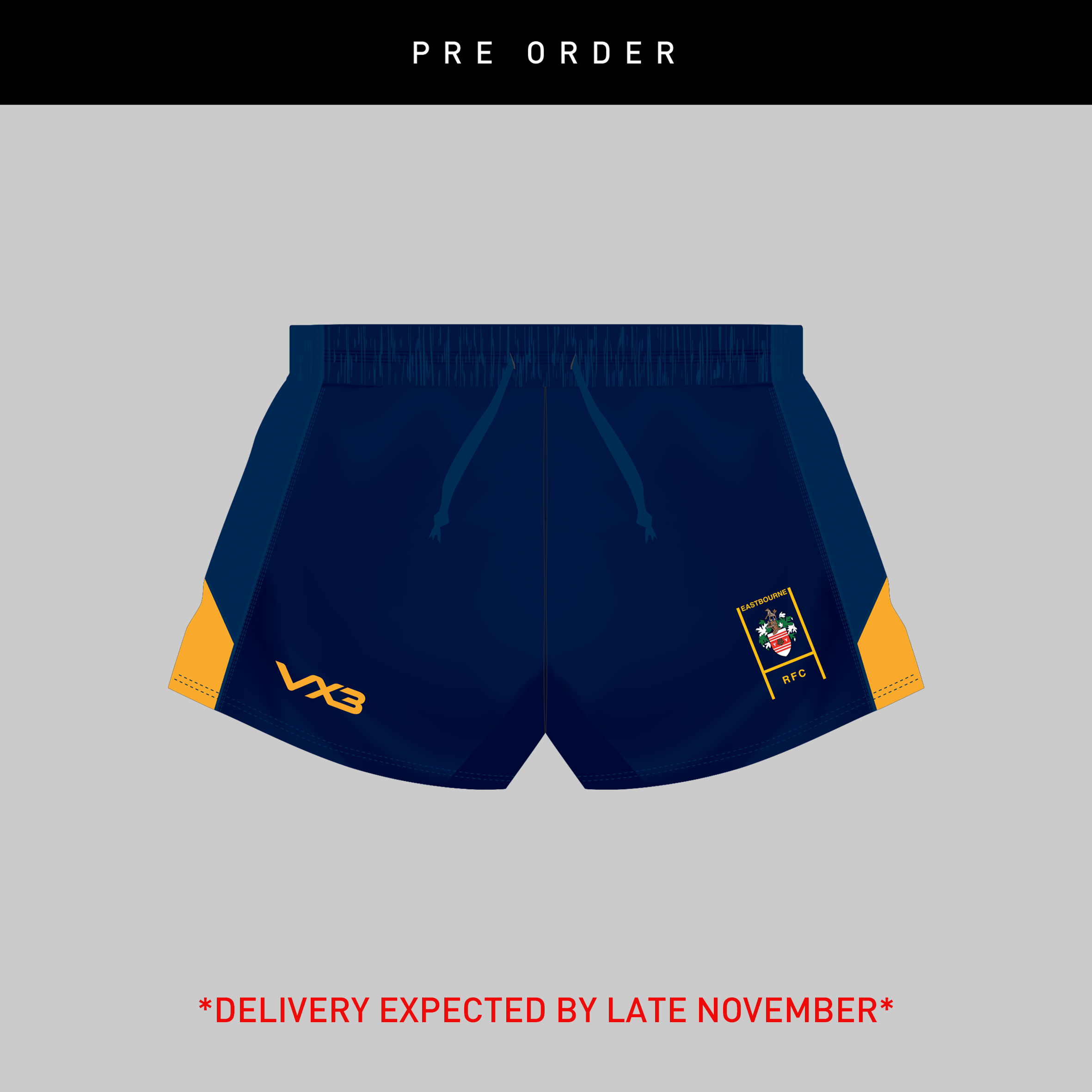 Eastbourne RFC 26/27 Adults Playing Shorts