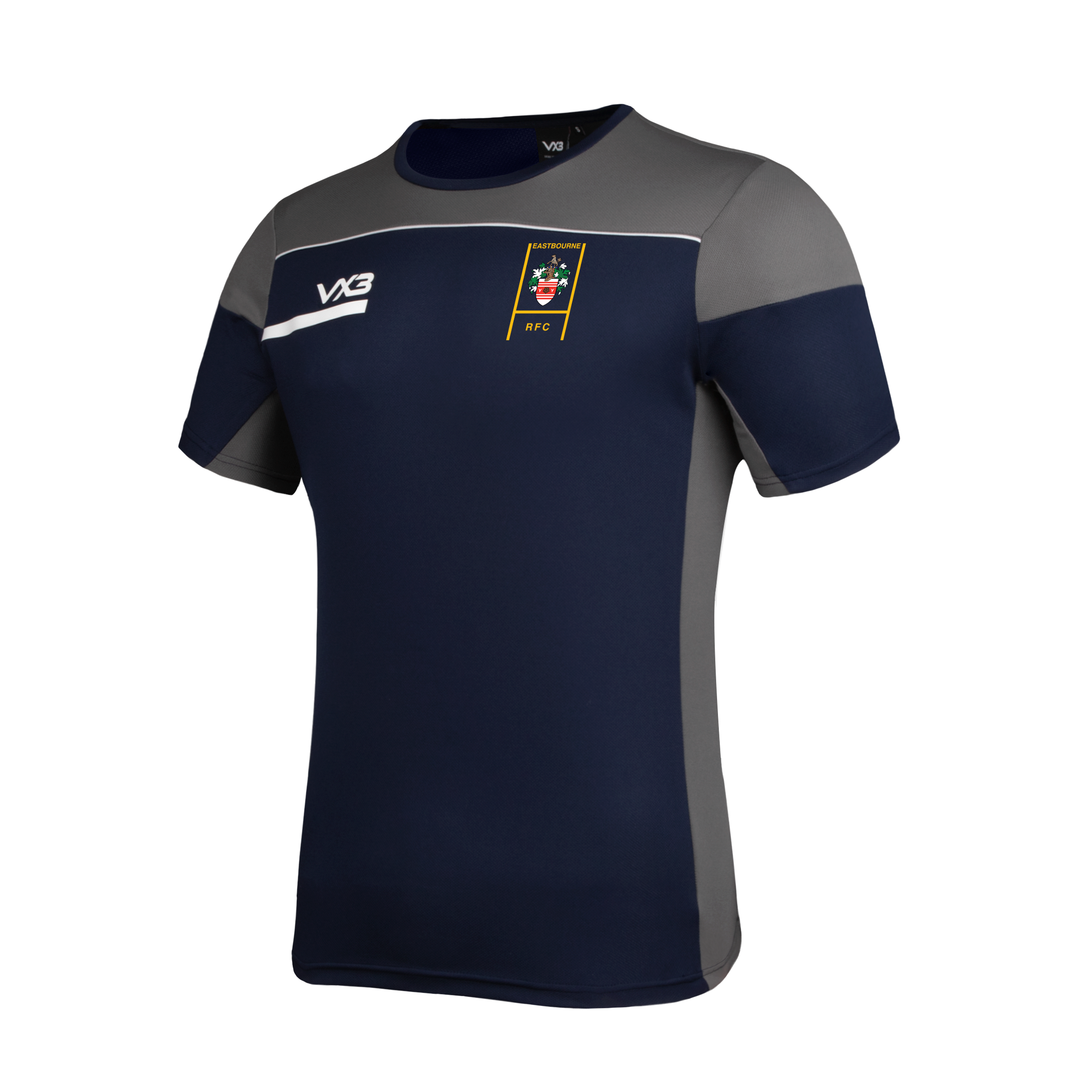 Eastbourne RFC Opus Tee Youth - Navy Grey