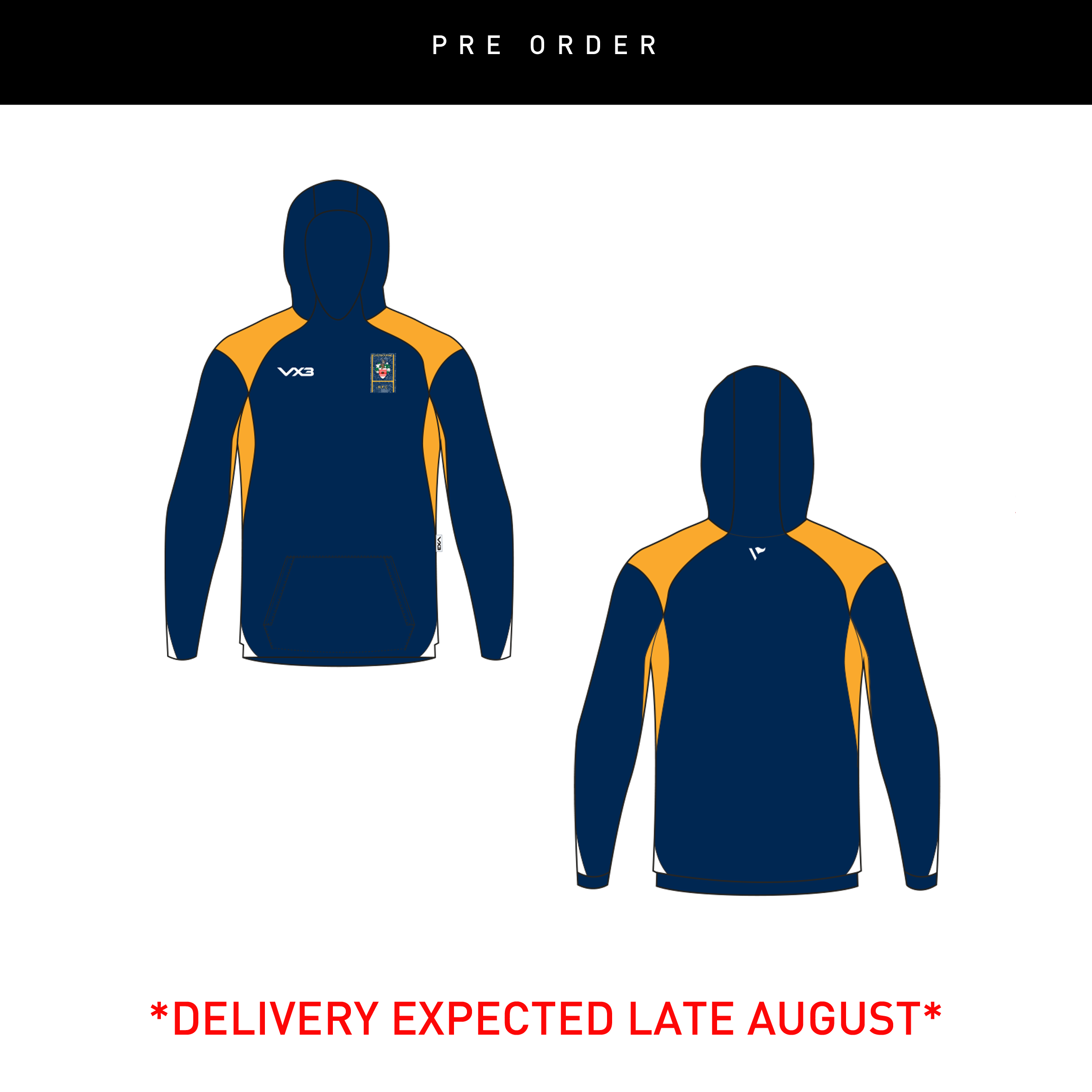 Eastbourne RFC Vertex Youth Hoodie