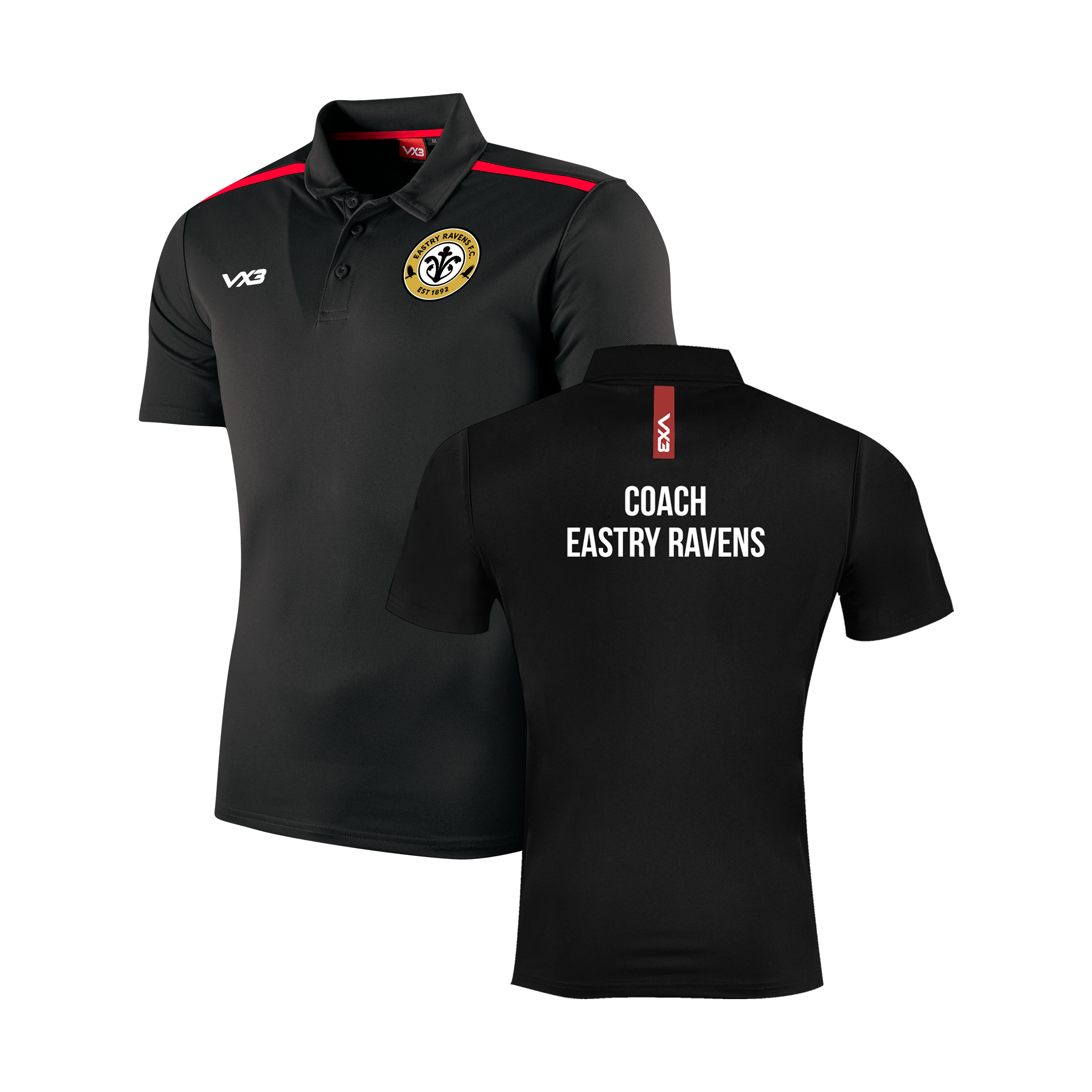 Eastry Ravens FC Coaches Fortis Polo