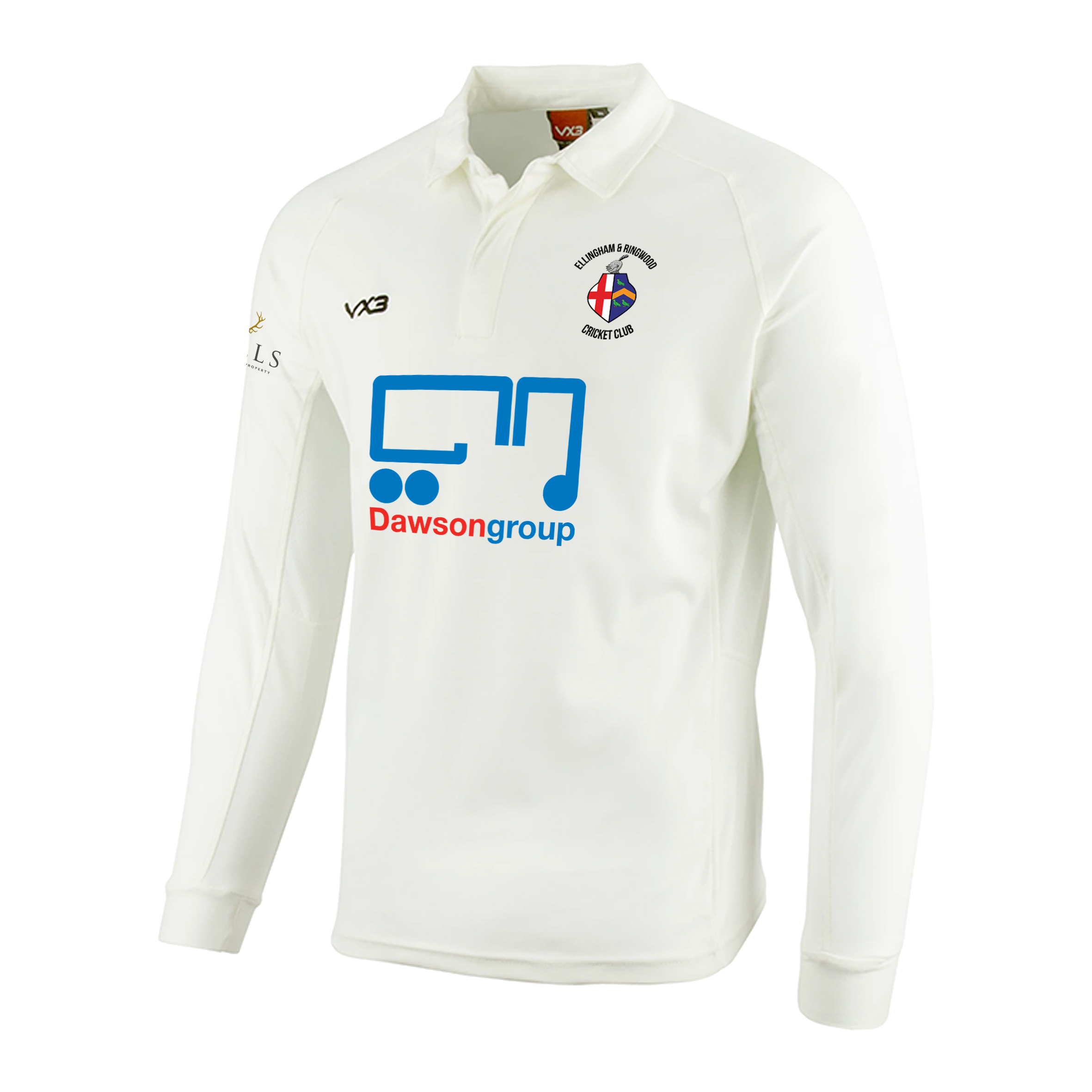 Ellingham and Ringwood Cricket Club Long Sleeve Shirt