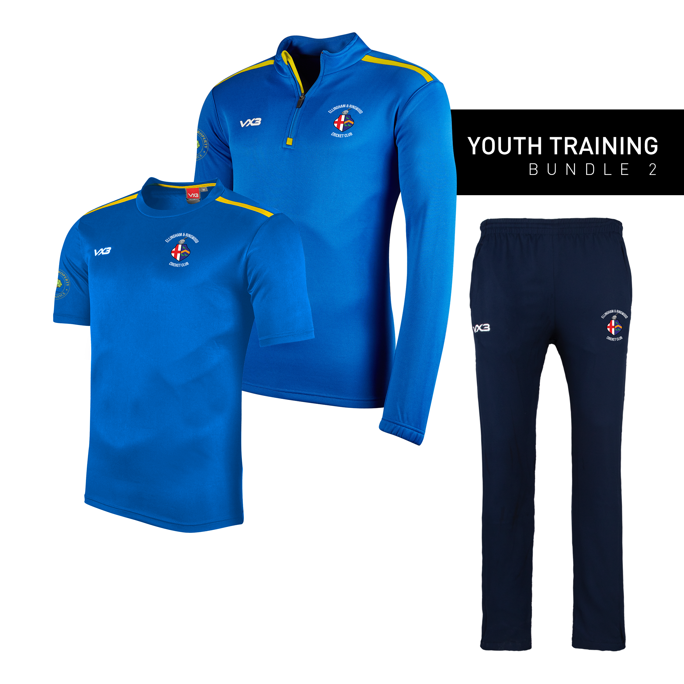 Ellingham and Ringwood Cricket Club Youth Training Bundle 2